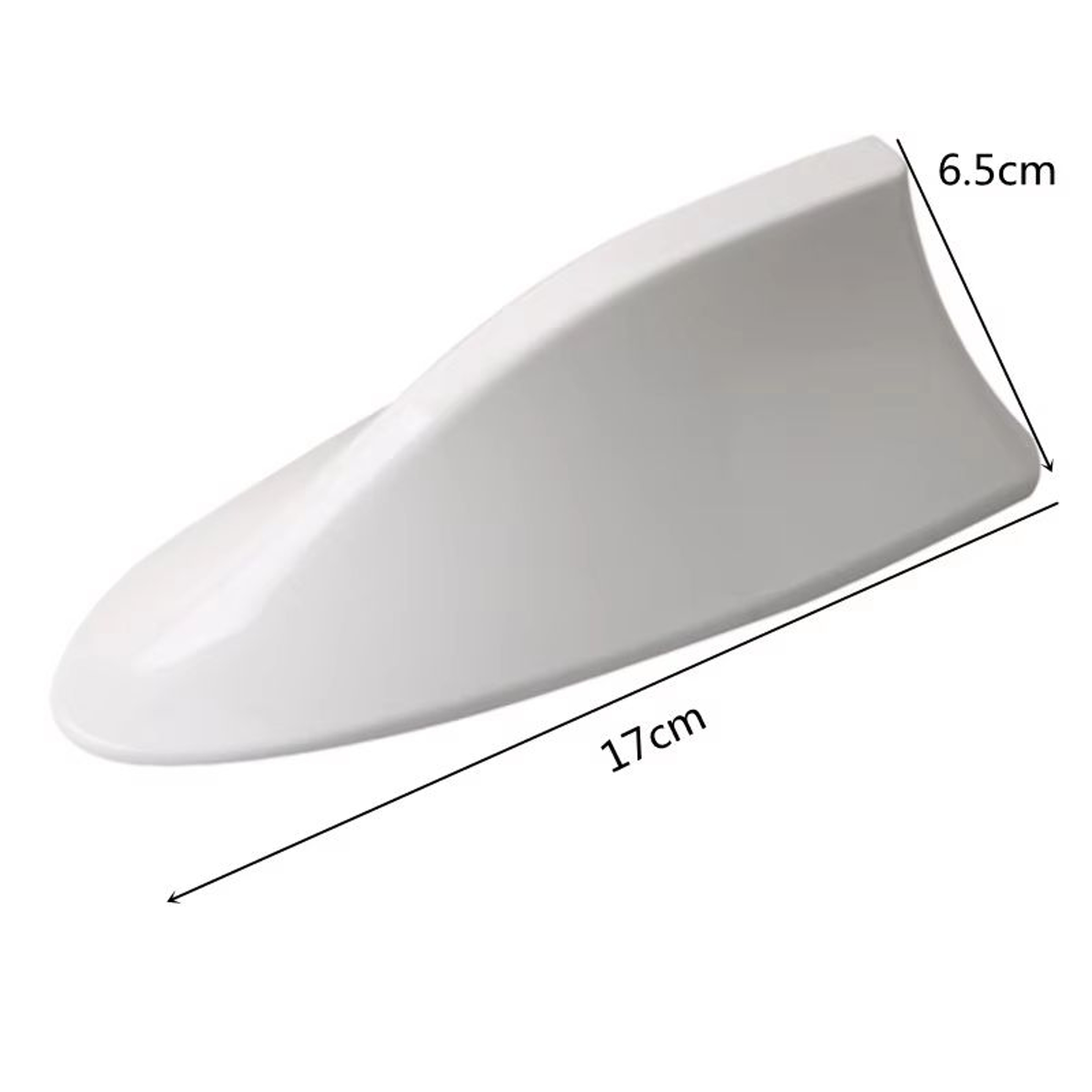 Universal Carbon Fiber Look Shark Fin Car Antenna With AMFM Signal Booster 6