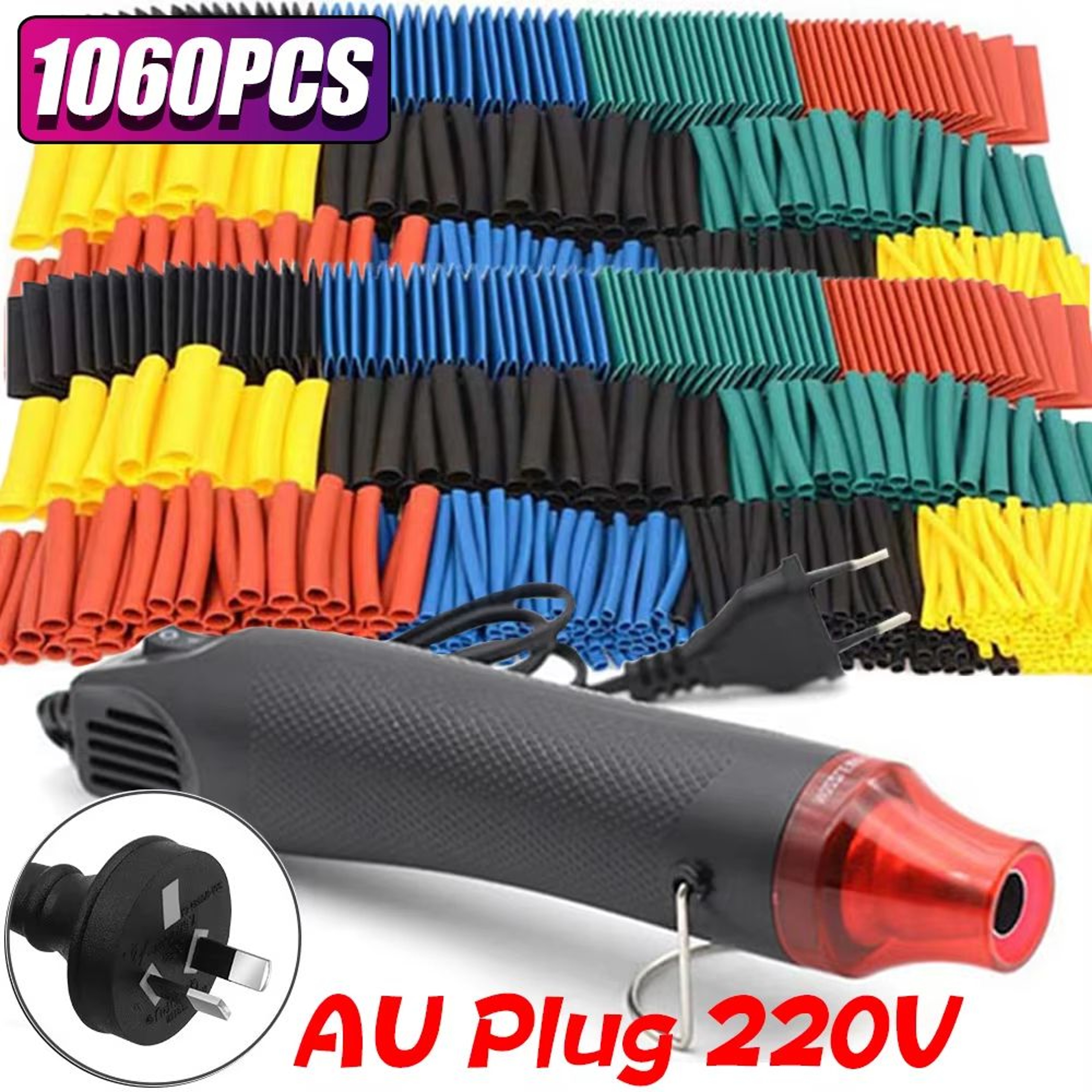 Heat Shrink Tubing Kit 1060530127 Pc 21 Shrinkable Wire Wrap Cable Repair Protection Set 6