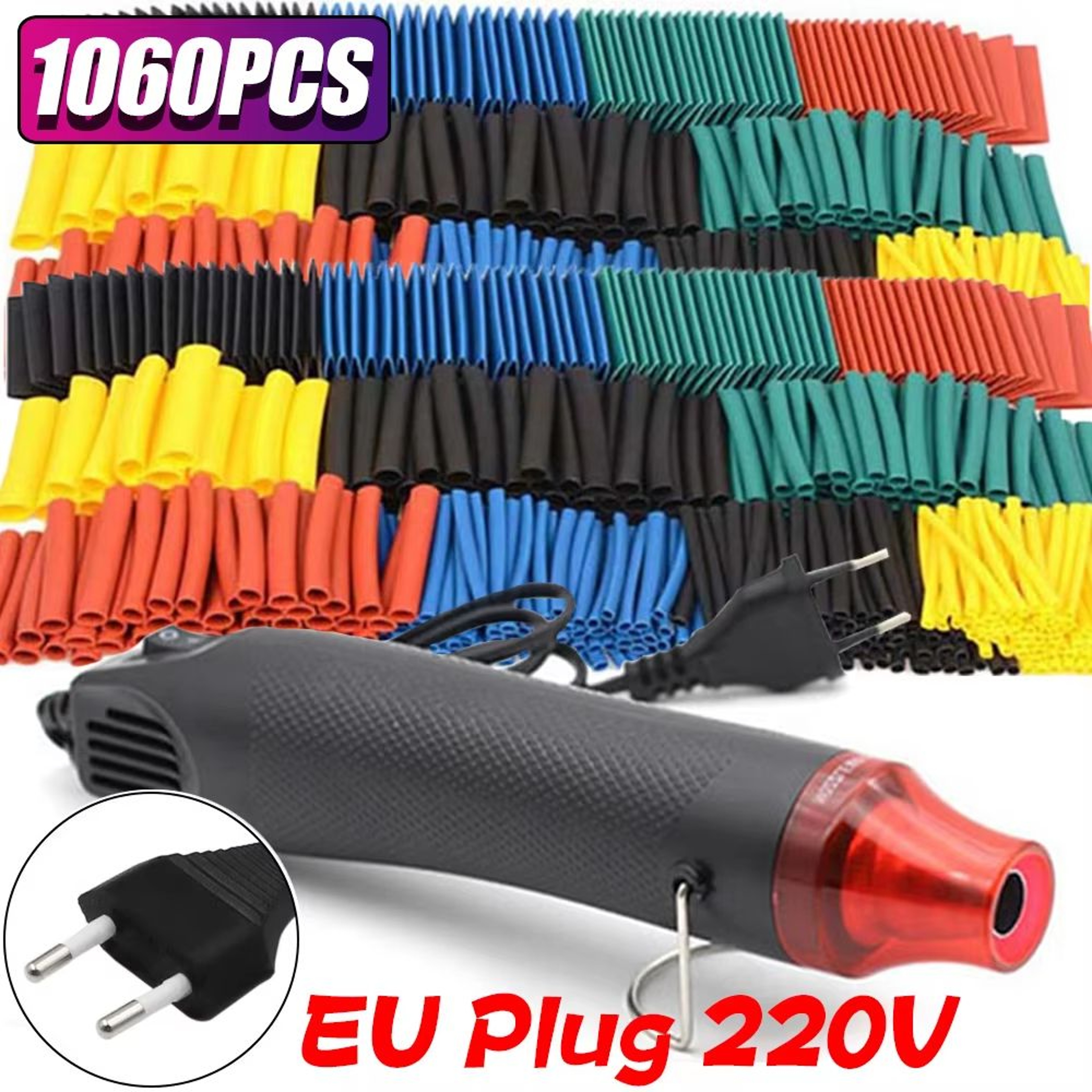 Heat Shrink Tubing Kit 1060530127 Pc 21 Shrinkable Wire Wrap Cable Repair Protection Set 16