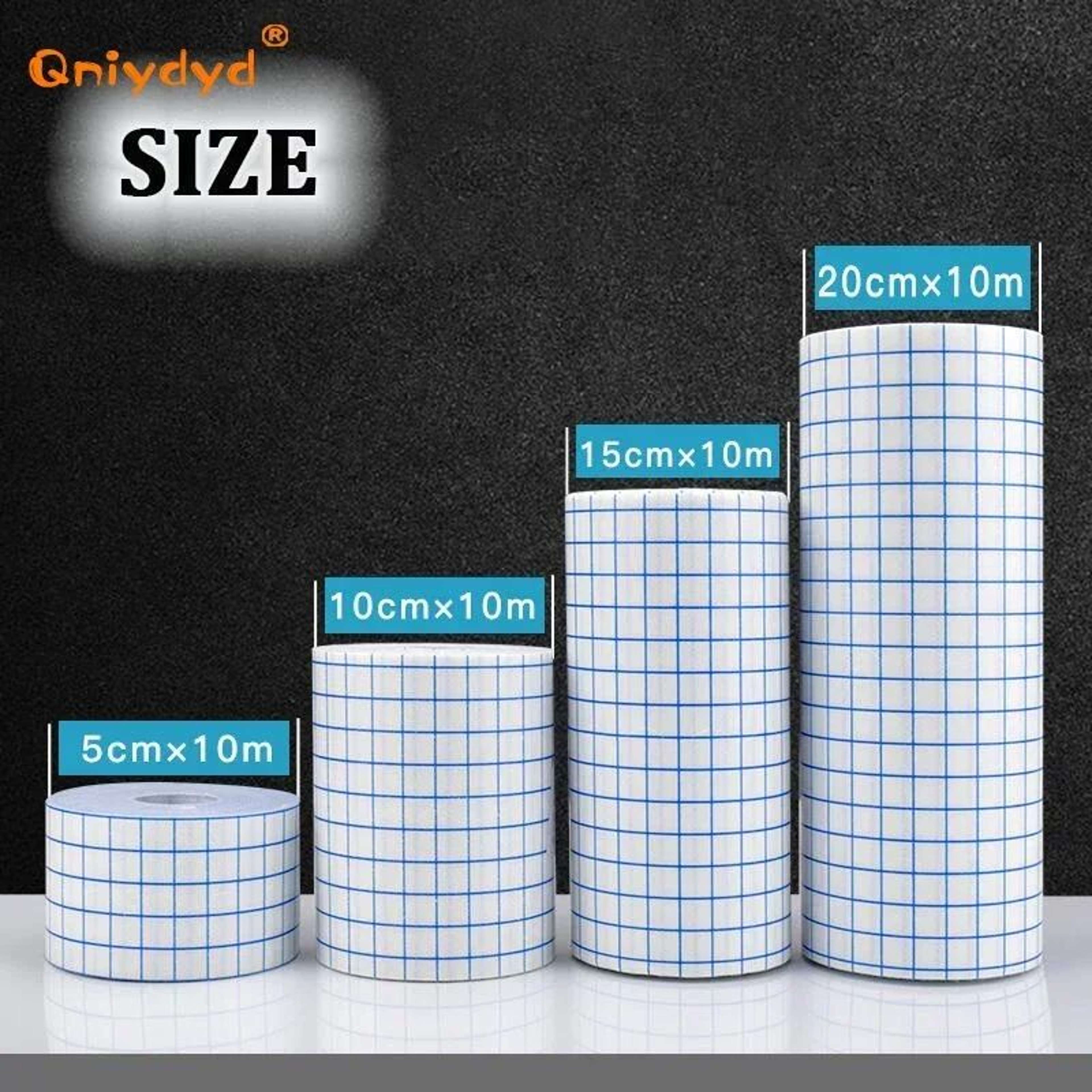 10 M NonWoven Adhesive Plaster Roll Breathable Medical Wound Dressing Tape 5