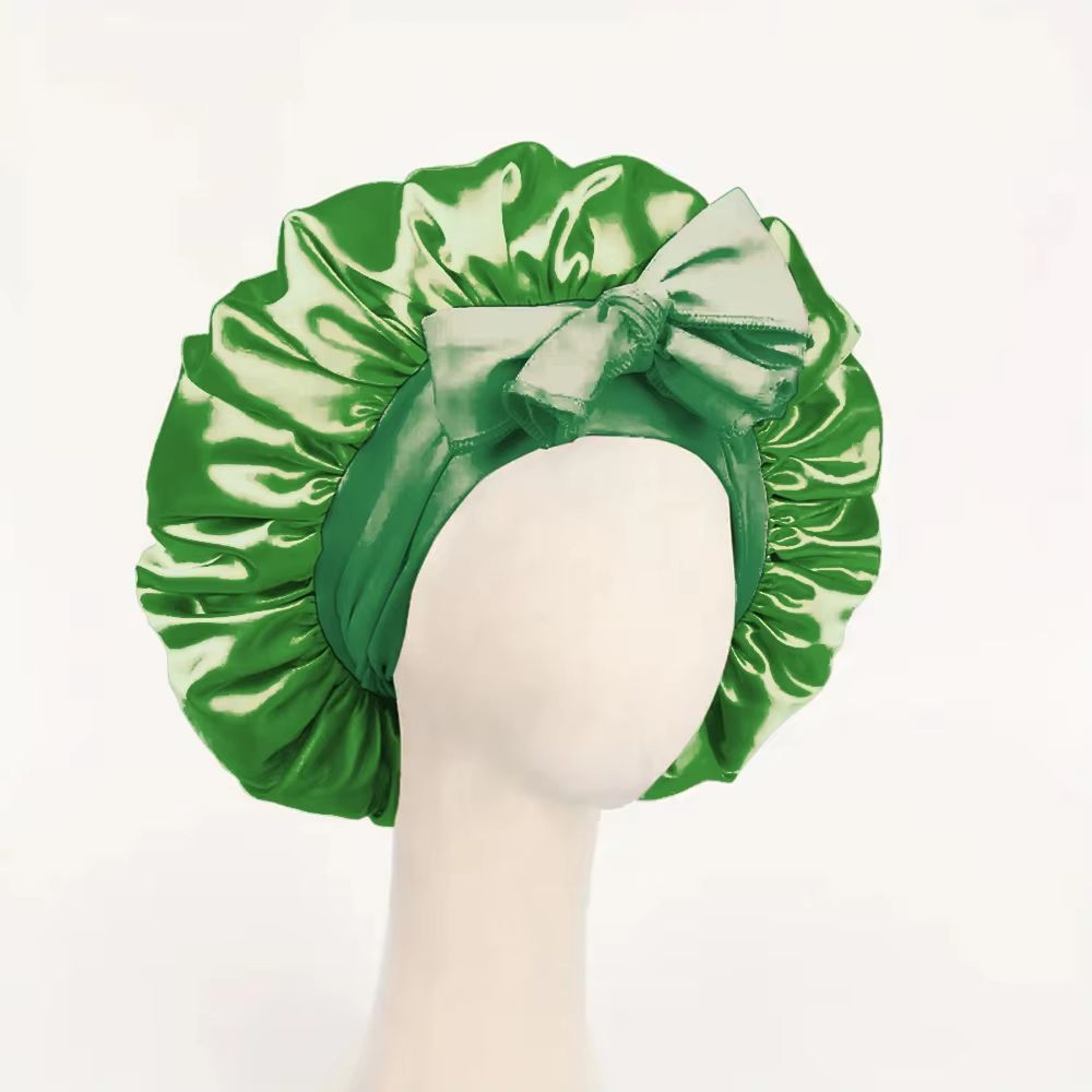 Adjustable Satin Hair Bonnet With Tie Band For Sleeping Women And Men 8