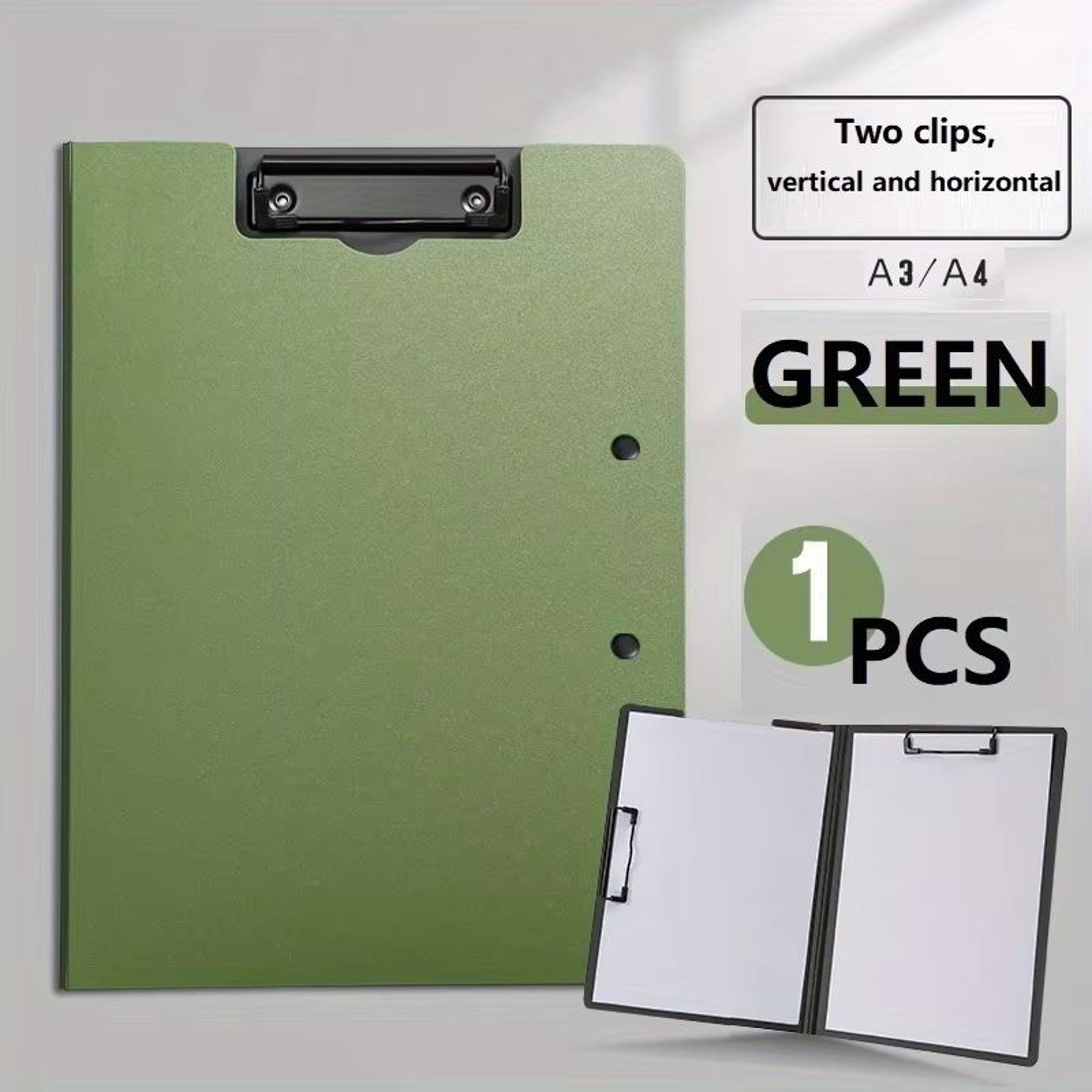 A4 Document Organizer Clipboard Folder With Cover For Business  School 10