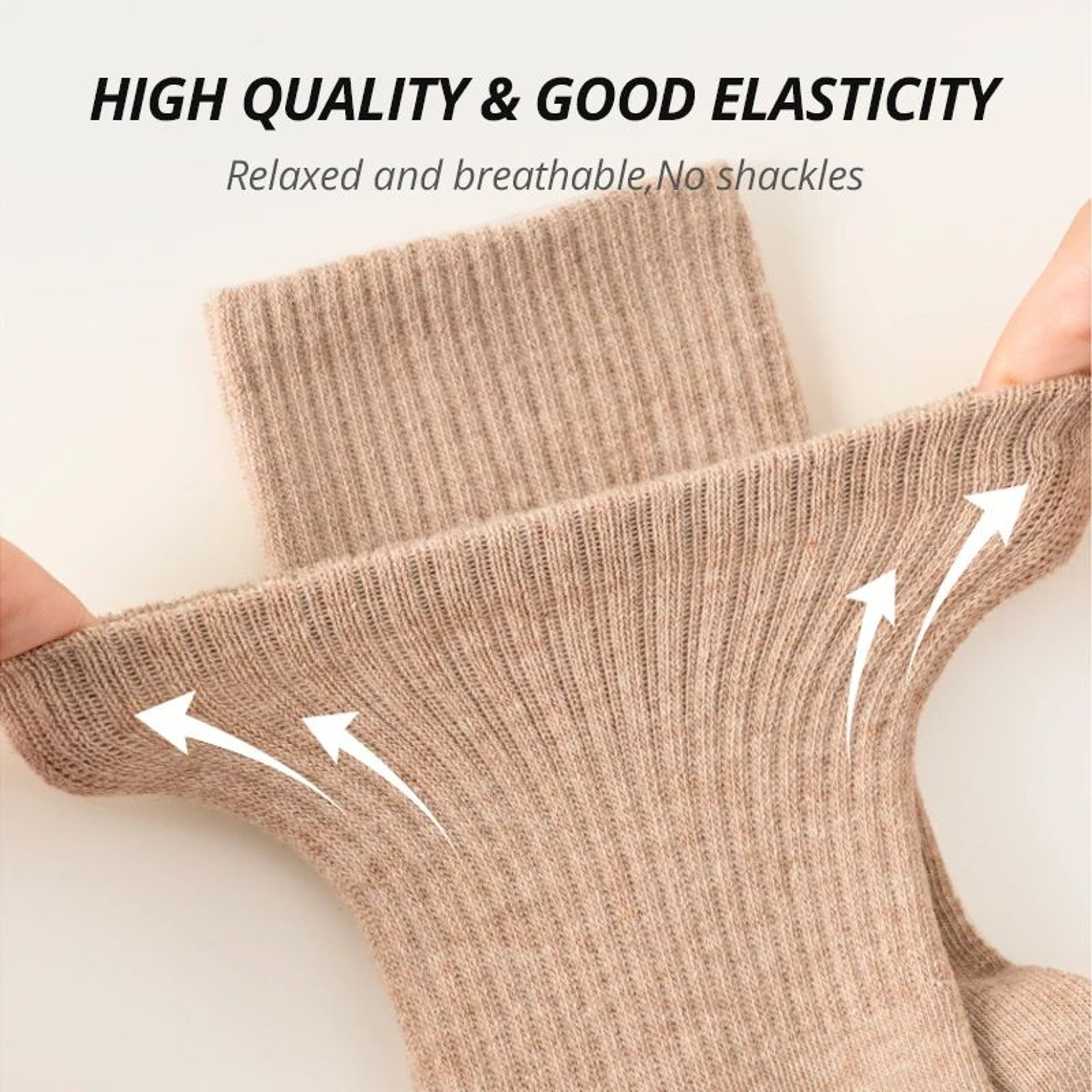 Combed Cotton Business Dress Socks For Men  510Pair Pack 3