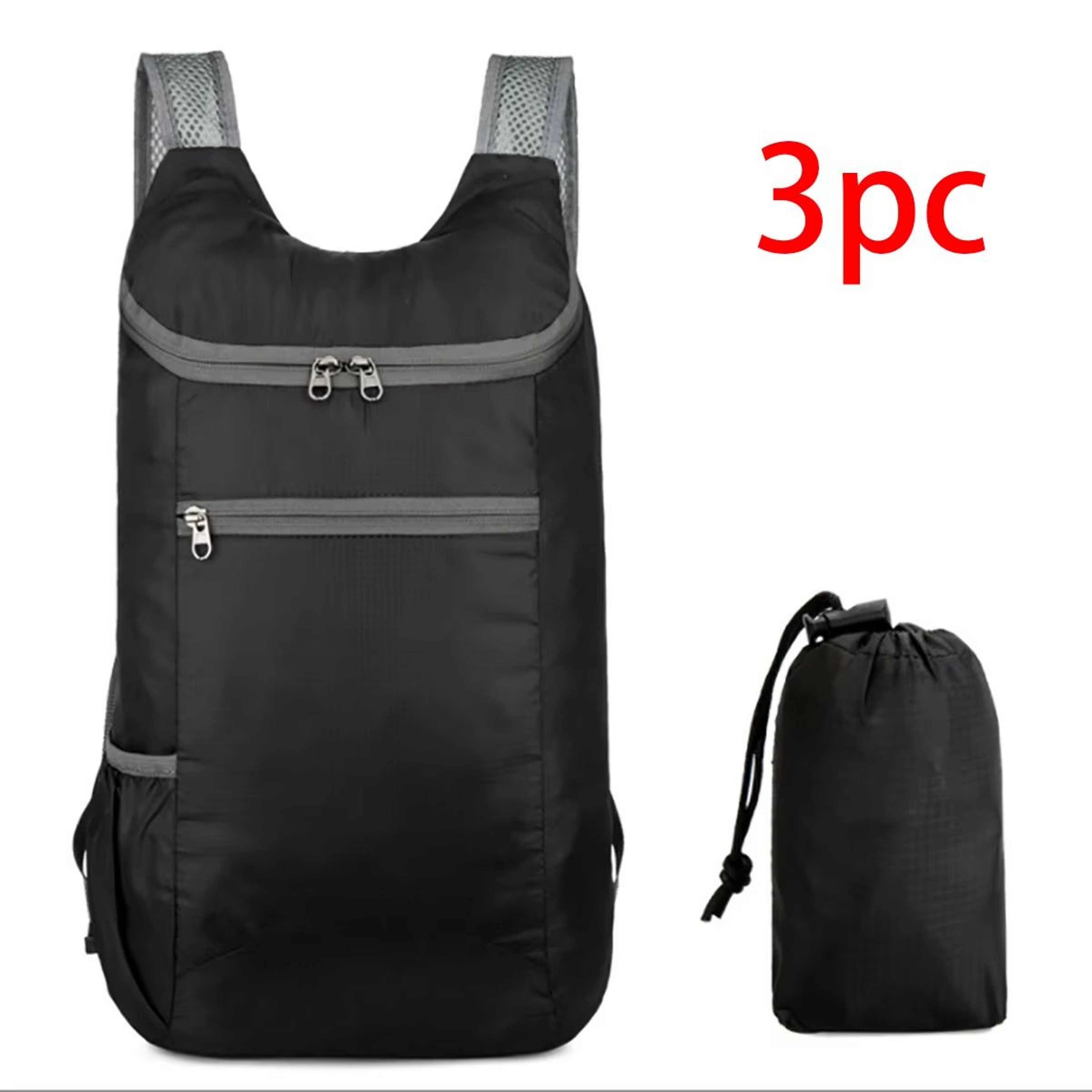 Foldable Waterproof Lightweight Travel Backpack Large Capacity Weekend Bag 17