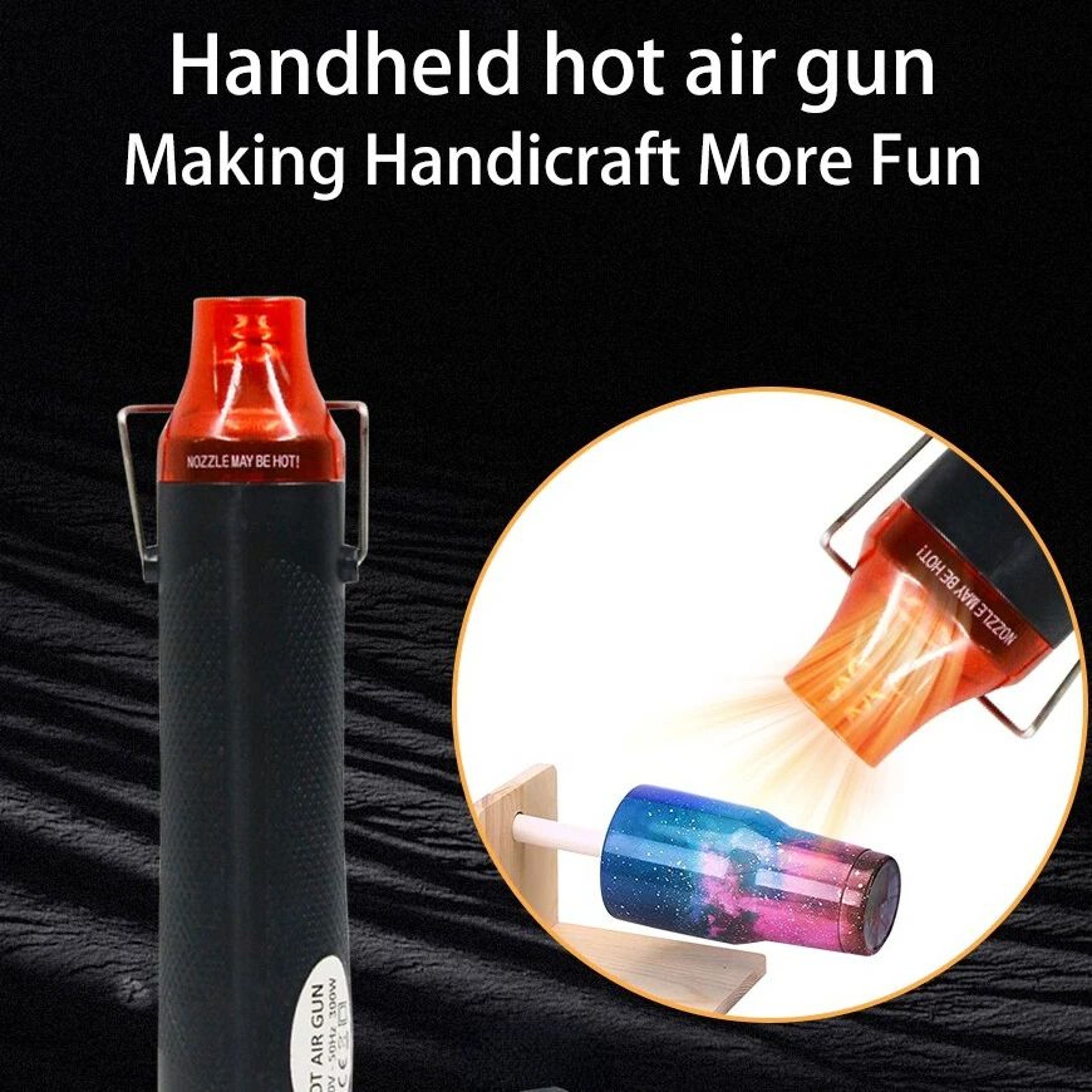 Mini Hot Air Gun 220110V Electric Heat Blower DIY Soldering Tool With Stand For Crafts Shrink Wrapp 4