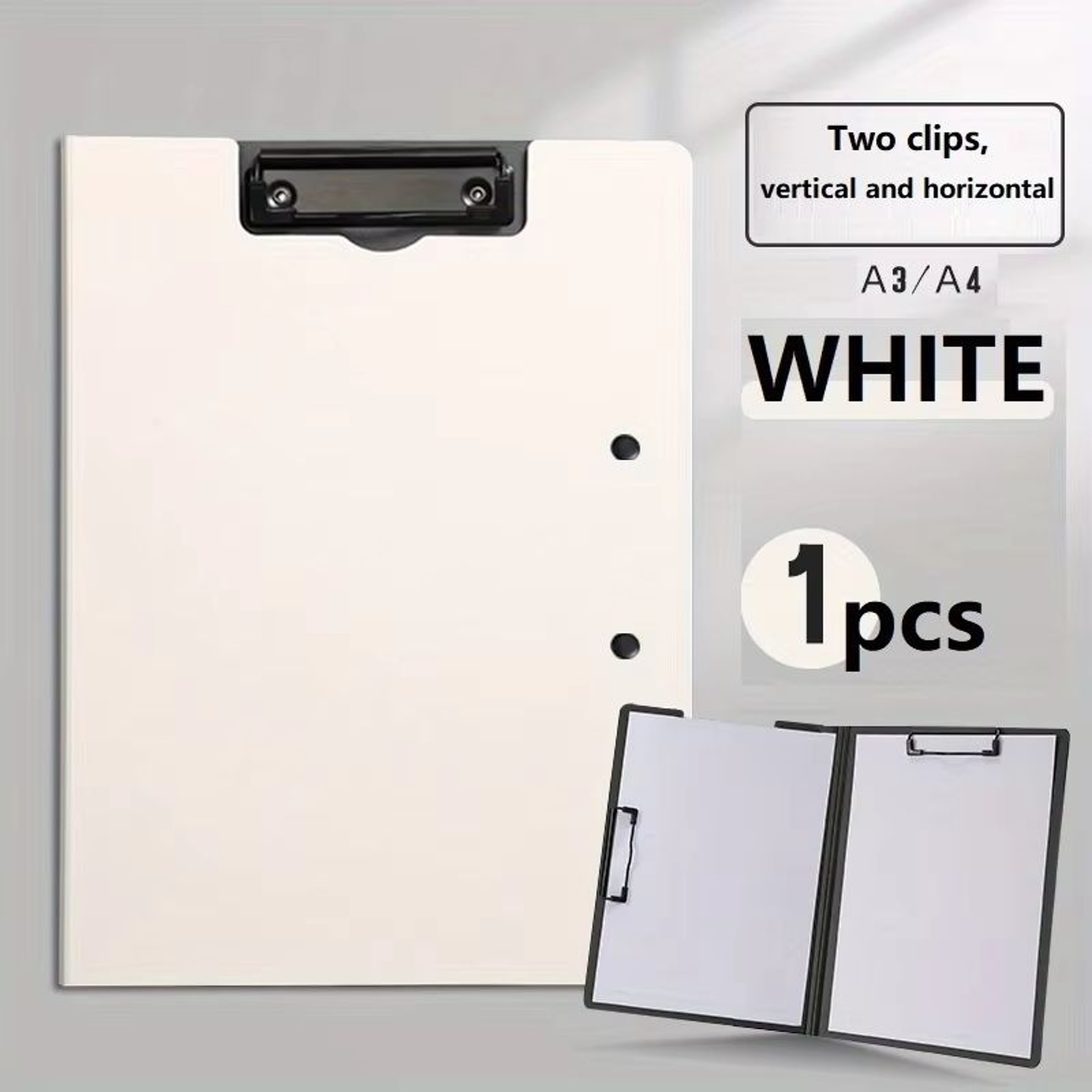 A4 File Folder Document Organizer Clipboard With Cover For Business And School Office Supplies 11
