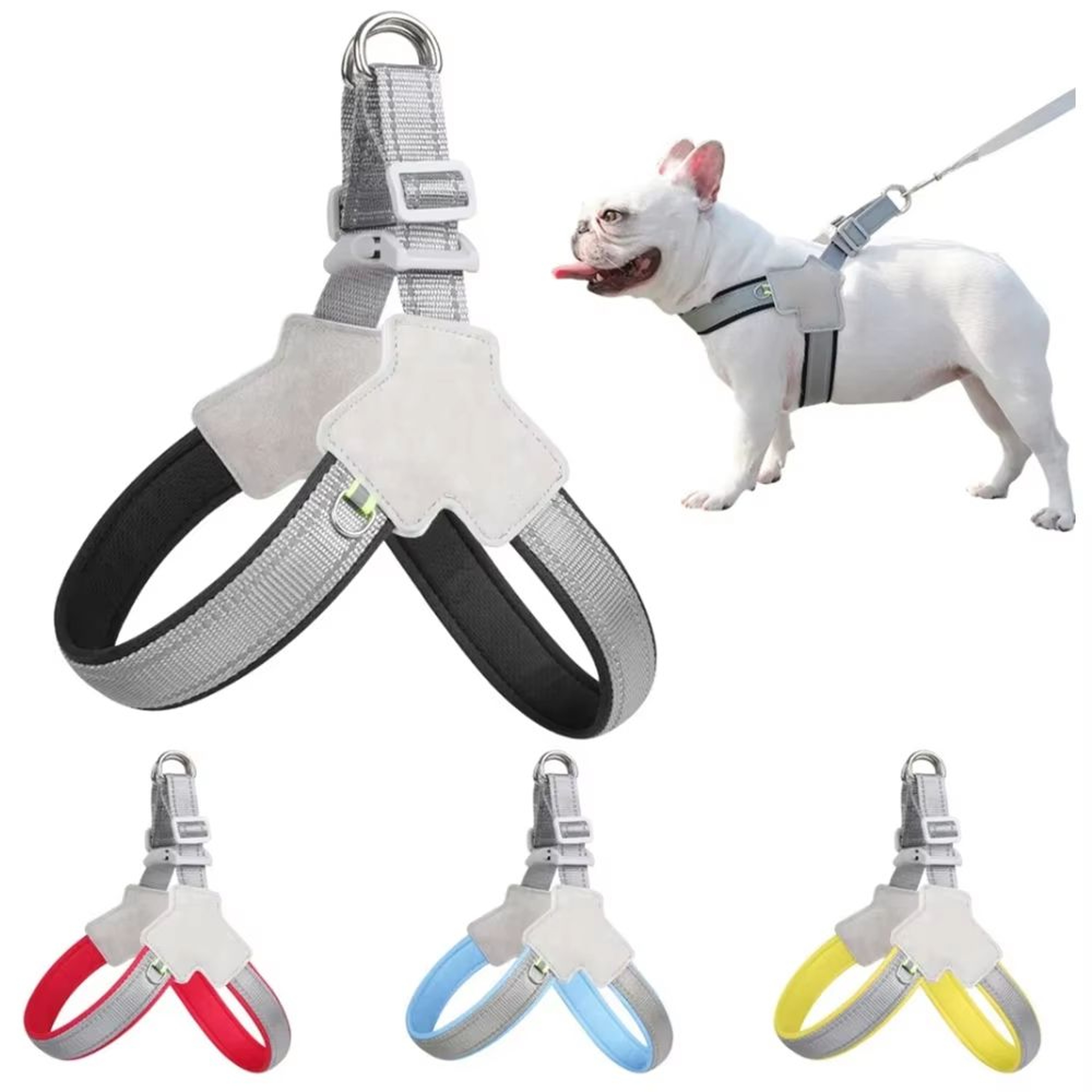 Soft No Pull Dog Harness Reflective Vest For Small And Medium Dogs And Cats 0
