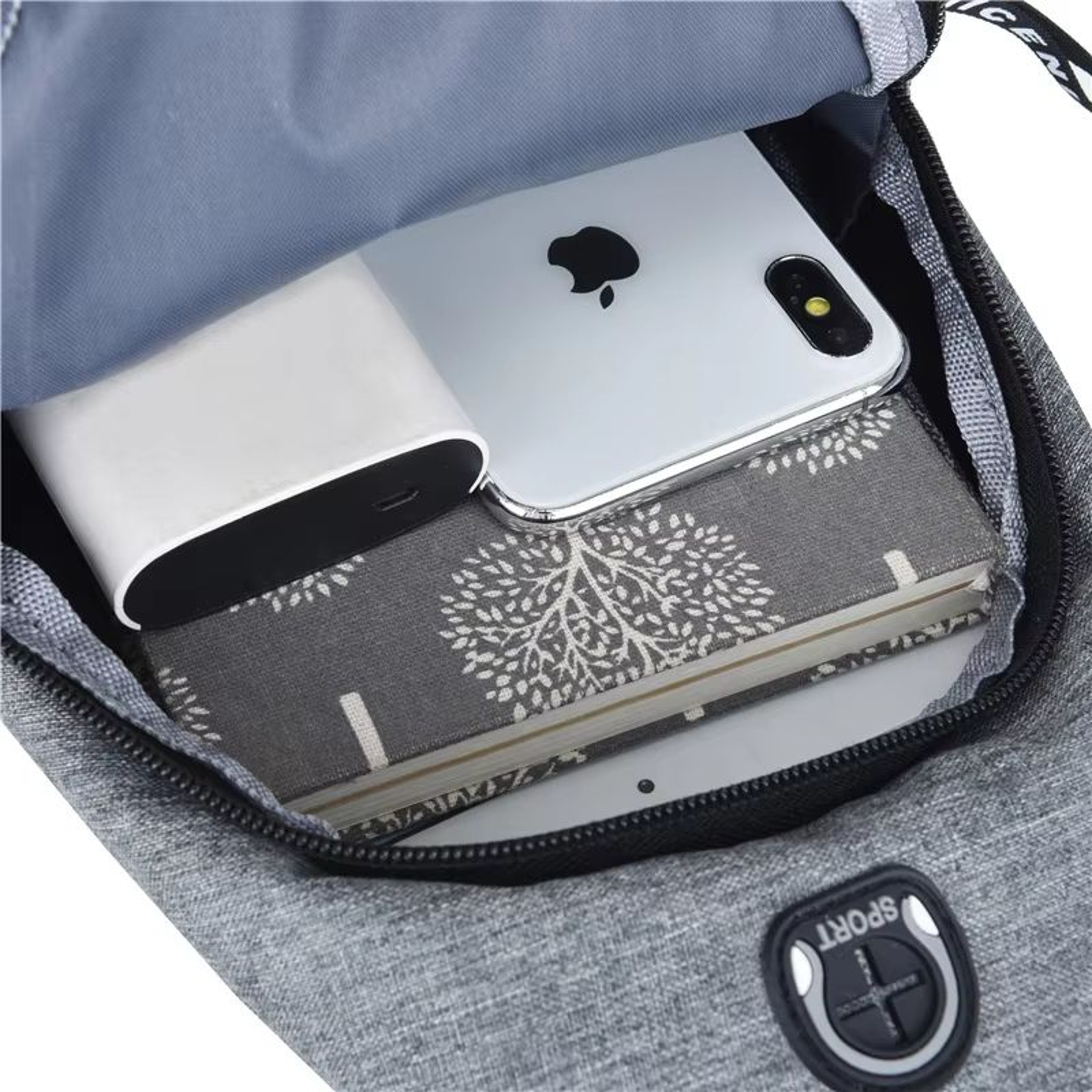2025 Multifunctional Mens Chest Bag Waterproof Oxford Cloth Shoulder Messenger Bag 2