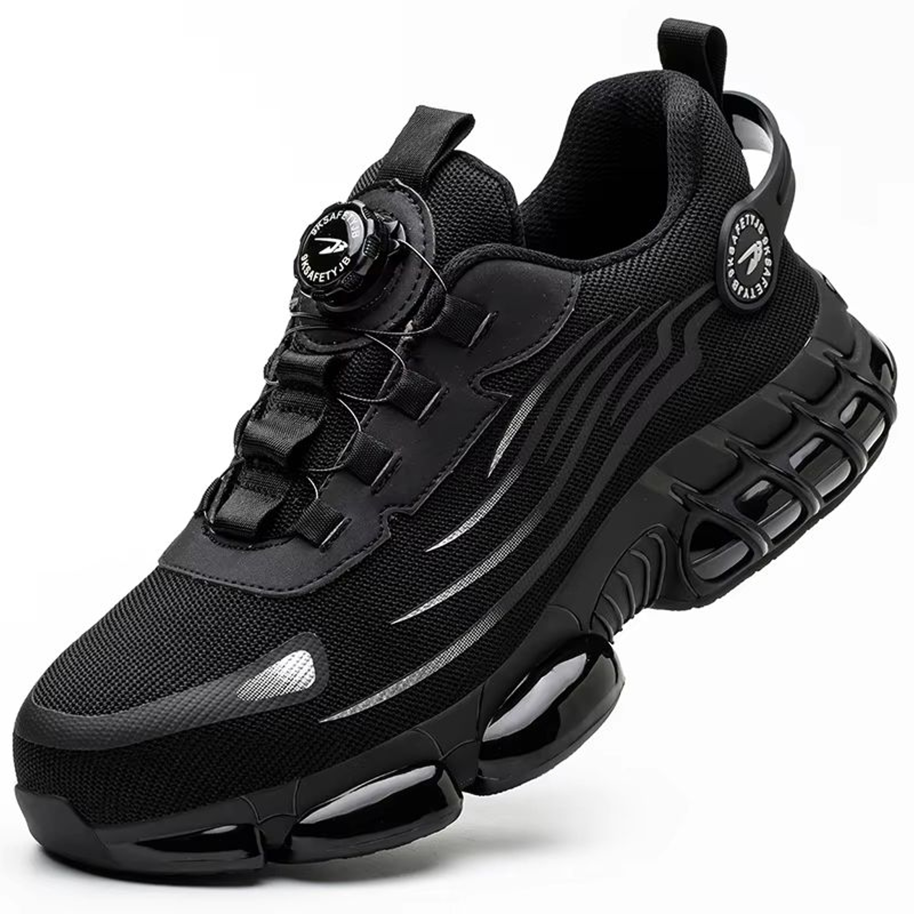 Mens Rotating Button Safety Shoes AntiSmash And AntiPuncture Protective Boots 7