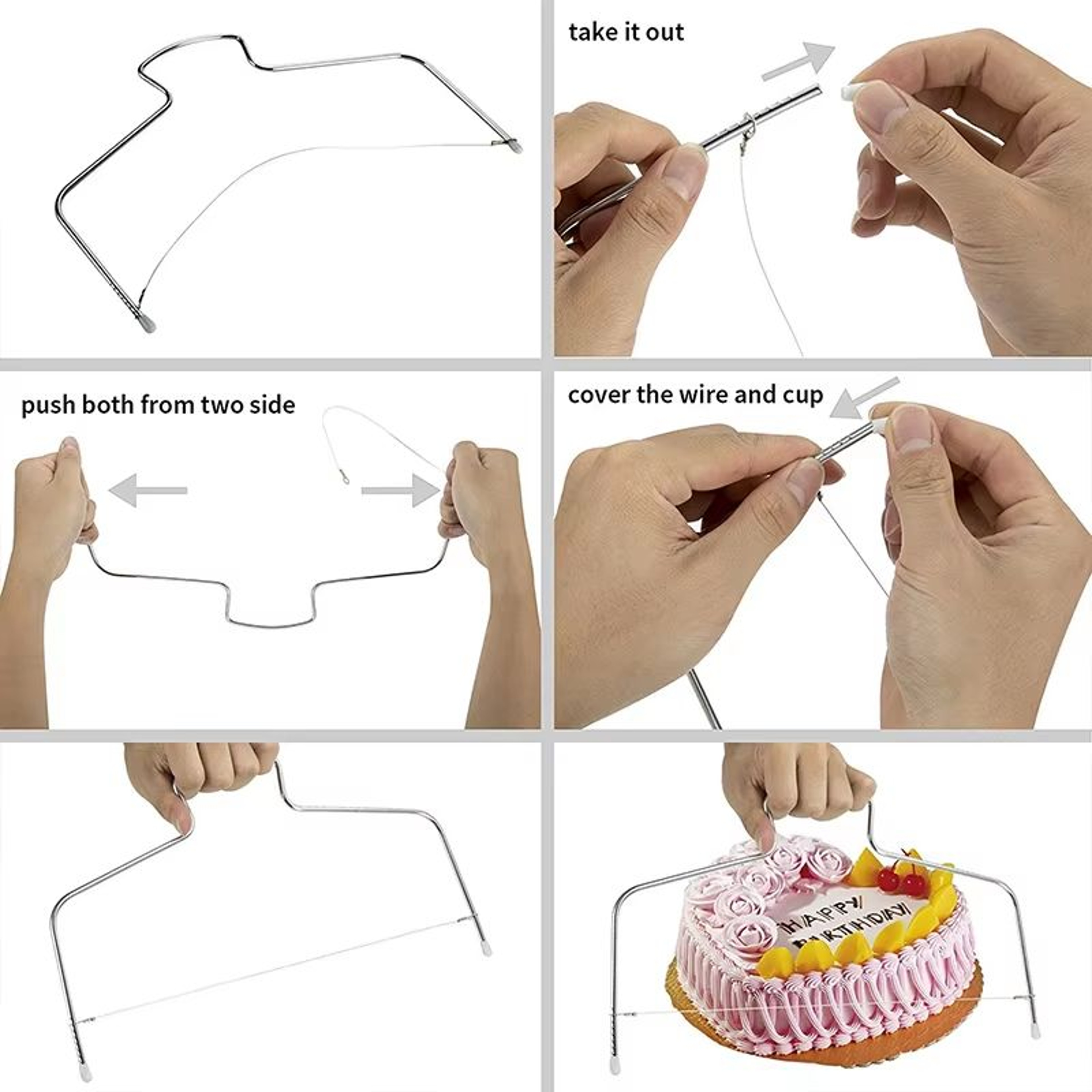 7Piece Cake Decorating Tools Kit With Rotating Turntable And Icing Tools 3