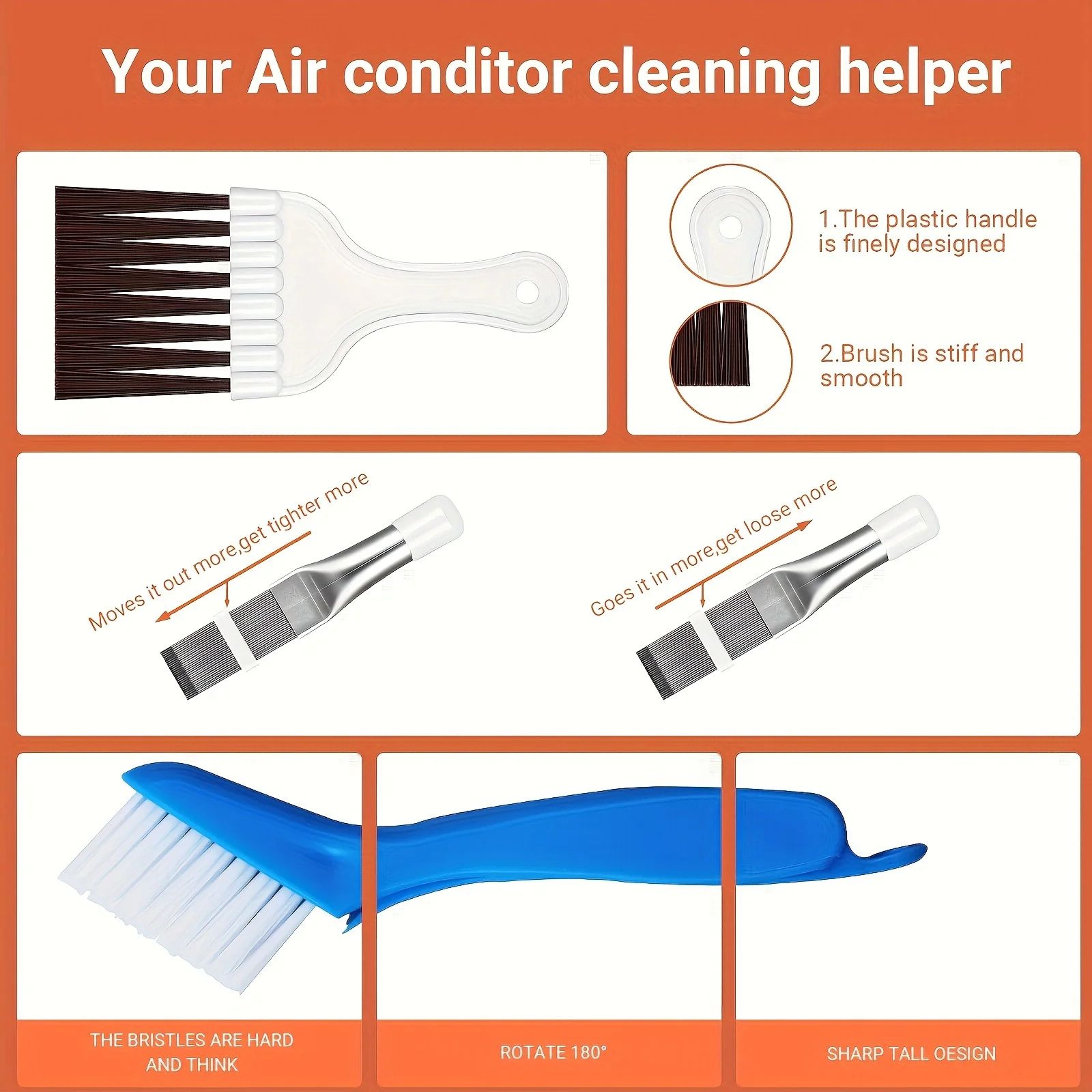Air Conditioner Cleaning Cover Kit Waterproof Dust Protection  Cleaning Tools 571011pcs 4