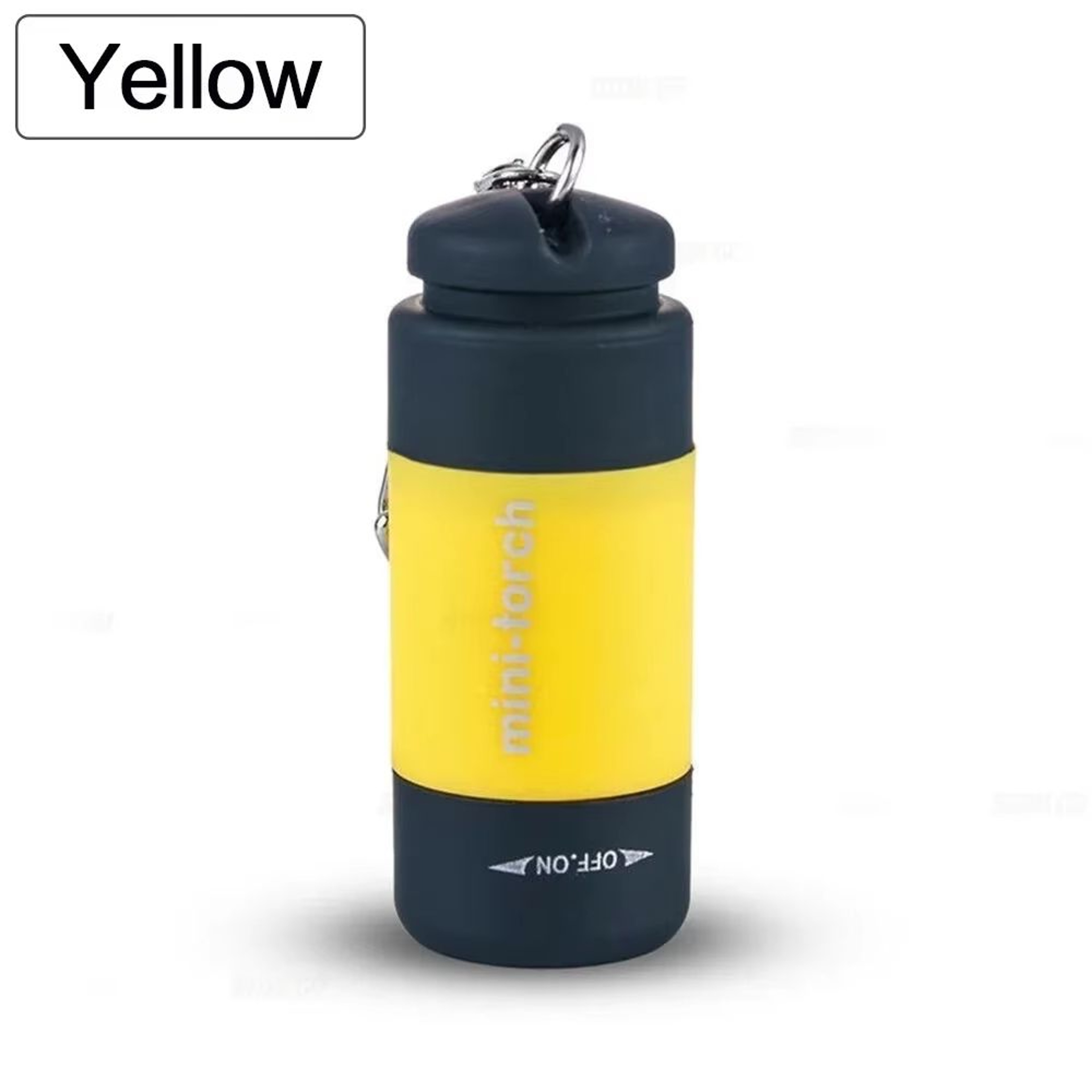 USB Rechargeable LED Pocket Keychain Flashlight Waterproof Mini Torch 7