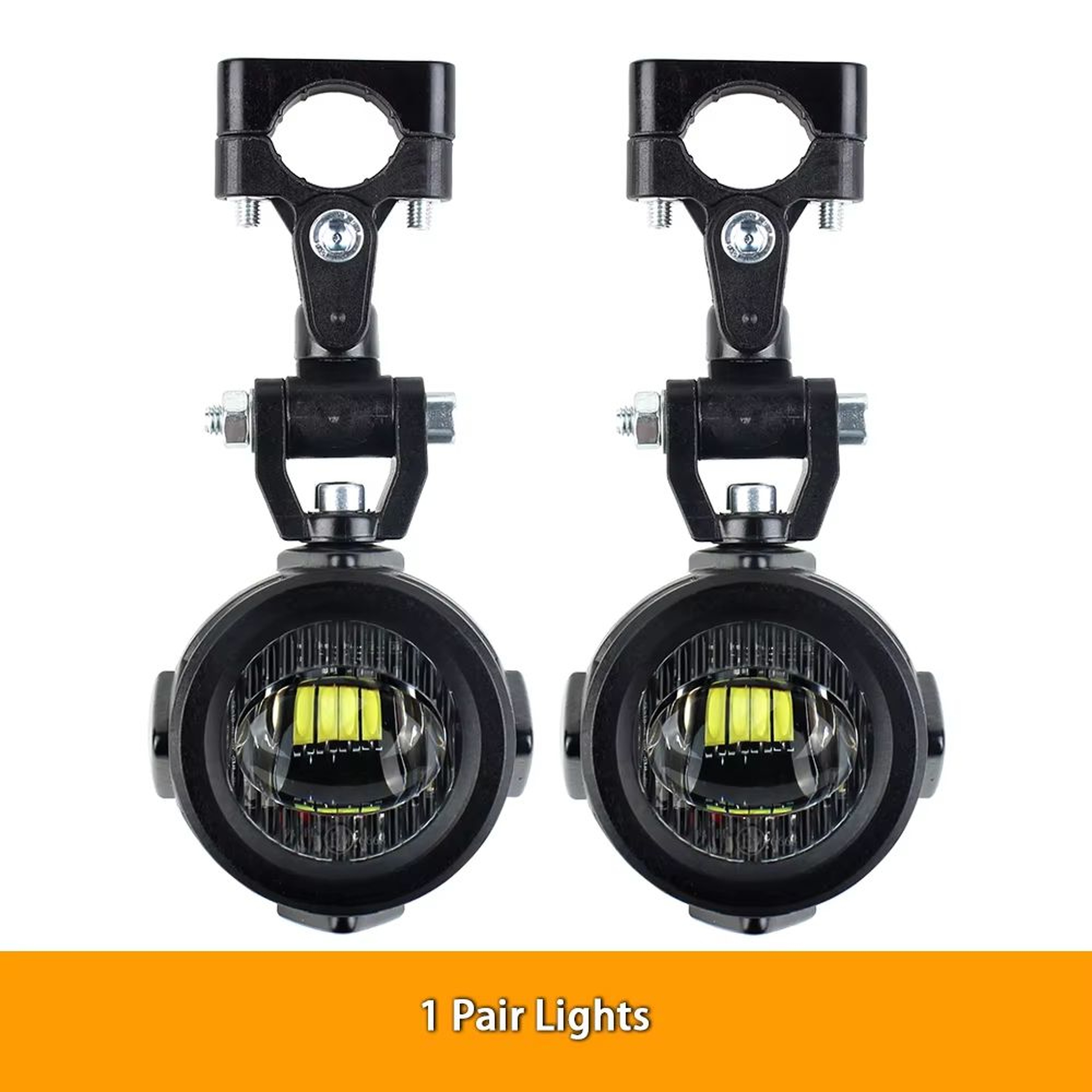 40W Motorcycle LED Fog Light Auxiliary Lights 6000K For BMW R1200GS Series 6