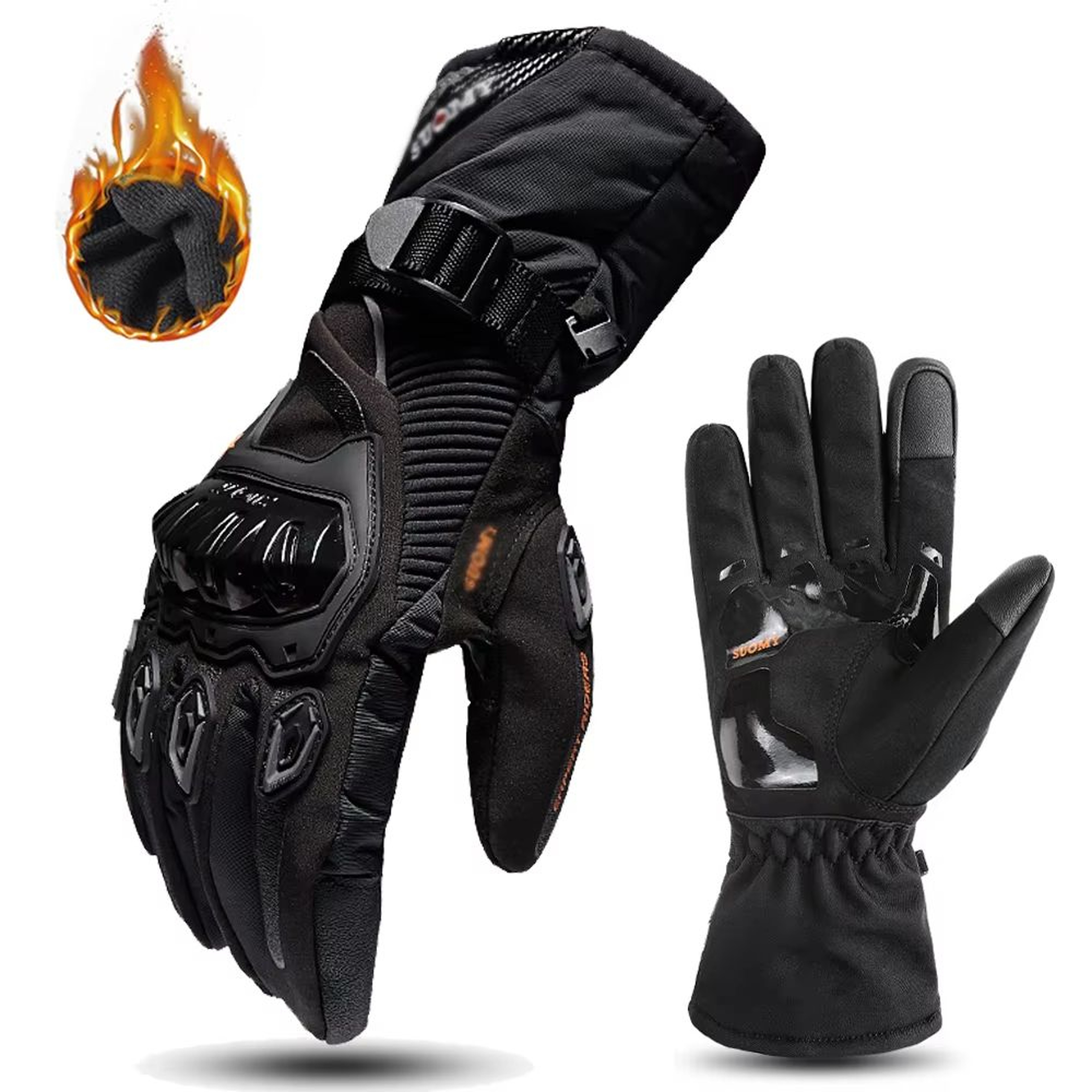 Motorcycle Windproof Waterproof Riding Gloves With Touchscreen Functionality 10
