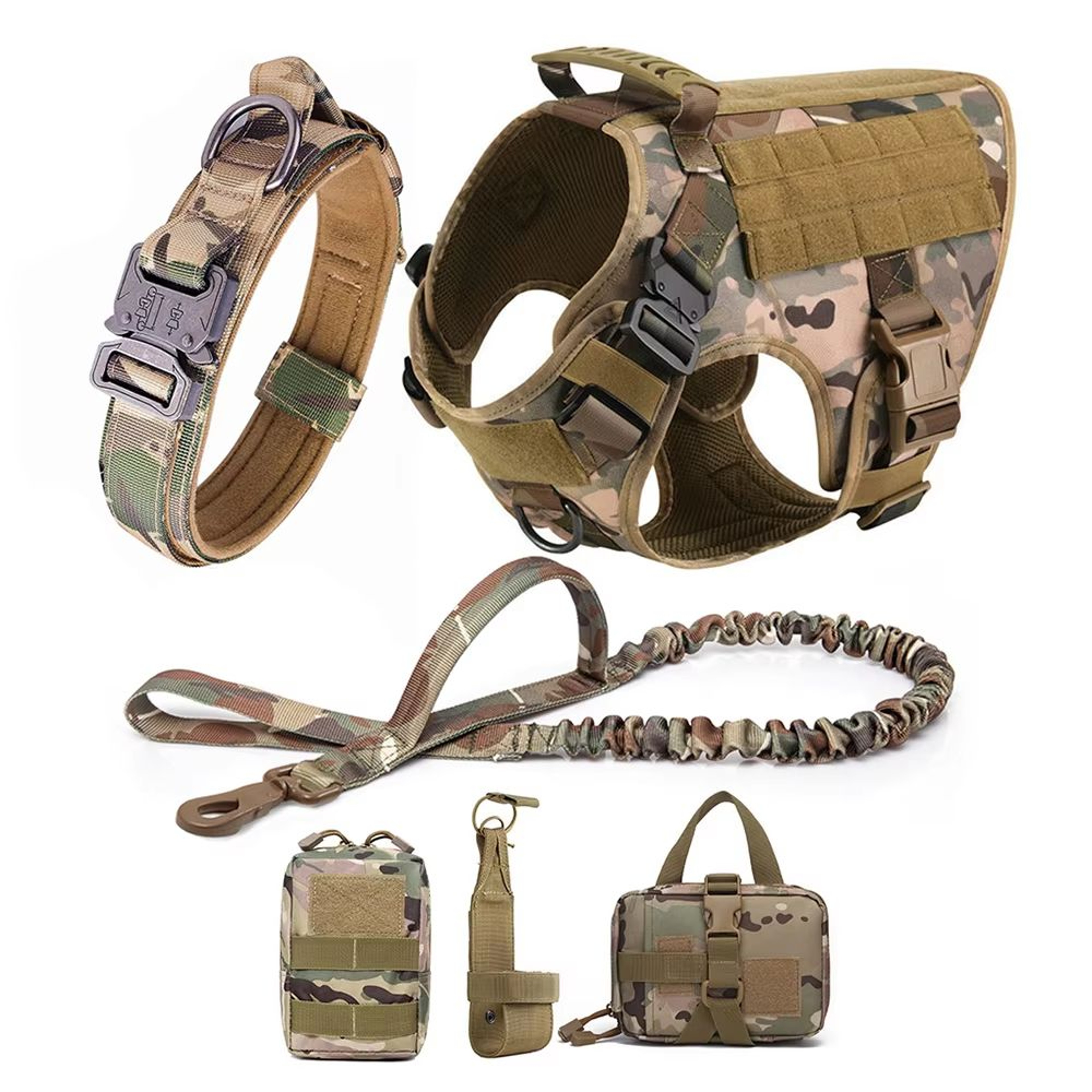 HeavyDuty Dog Harness And Leash Set For Large Dogs Training And Walking 12