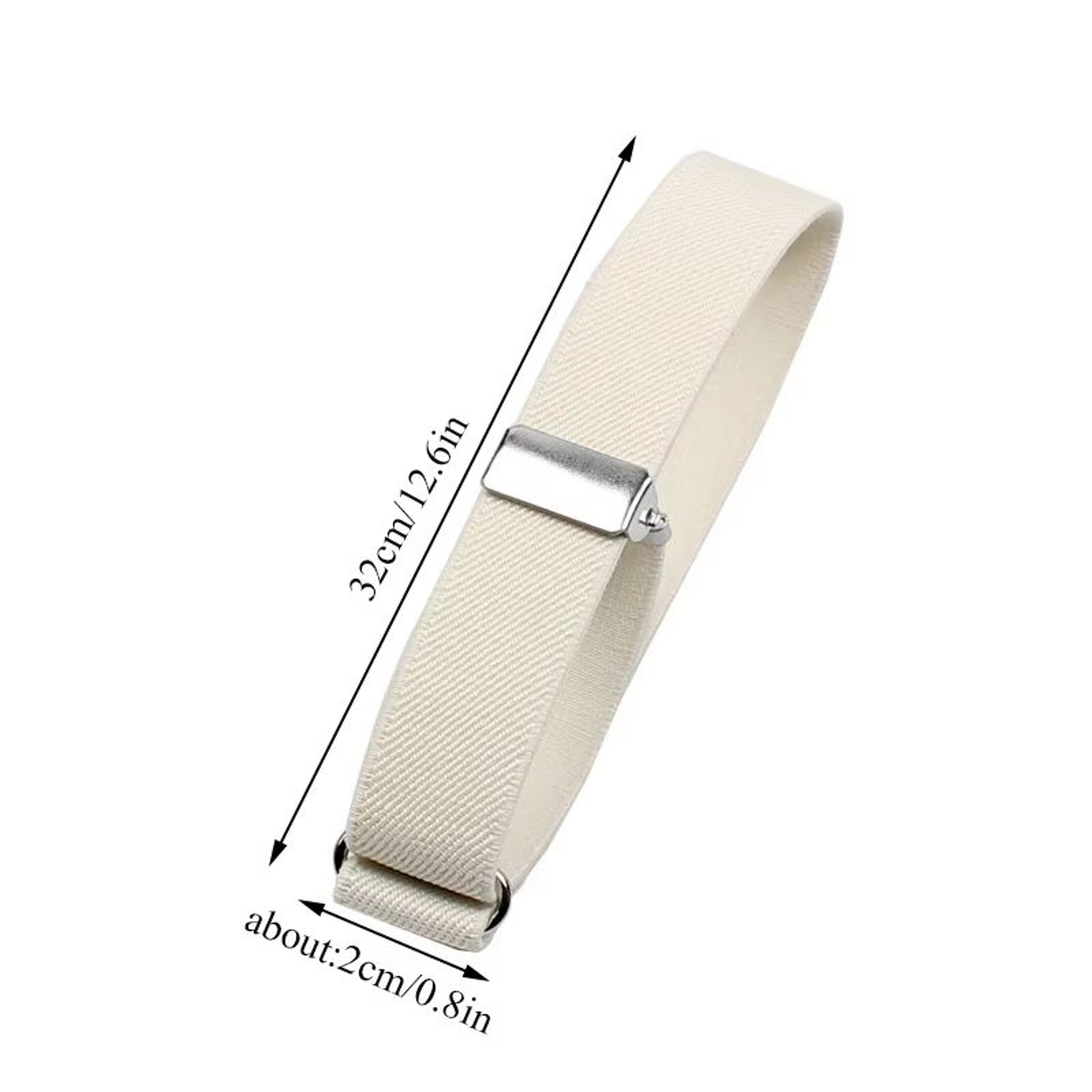 Mens And Womens Elastic Sleeve Garters Straps NonSlip Shirt Bands 5