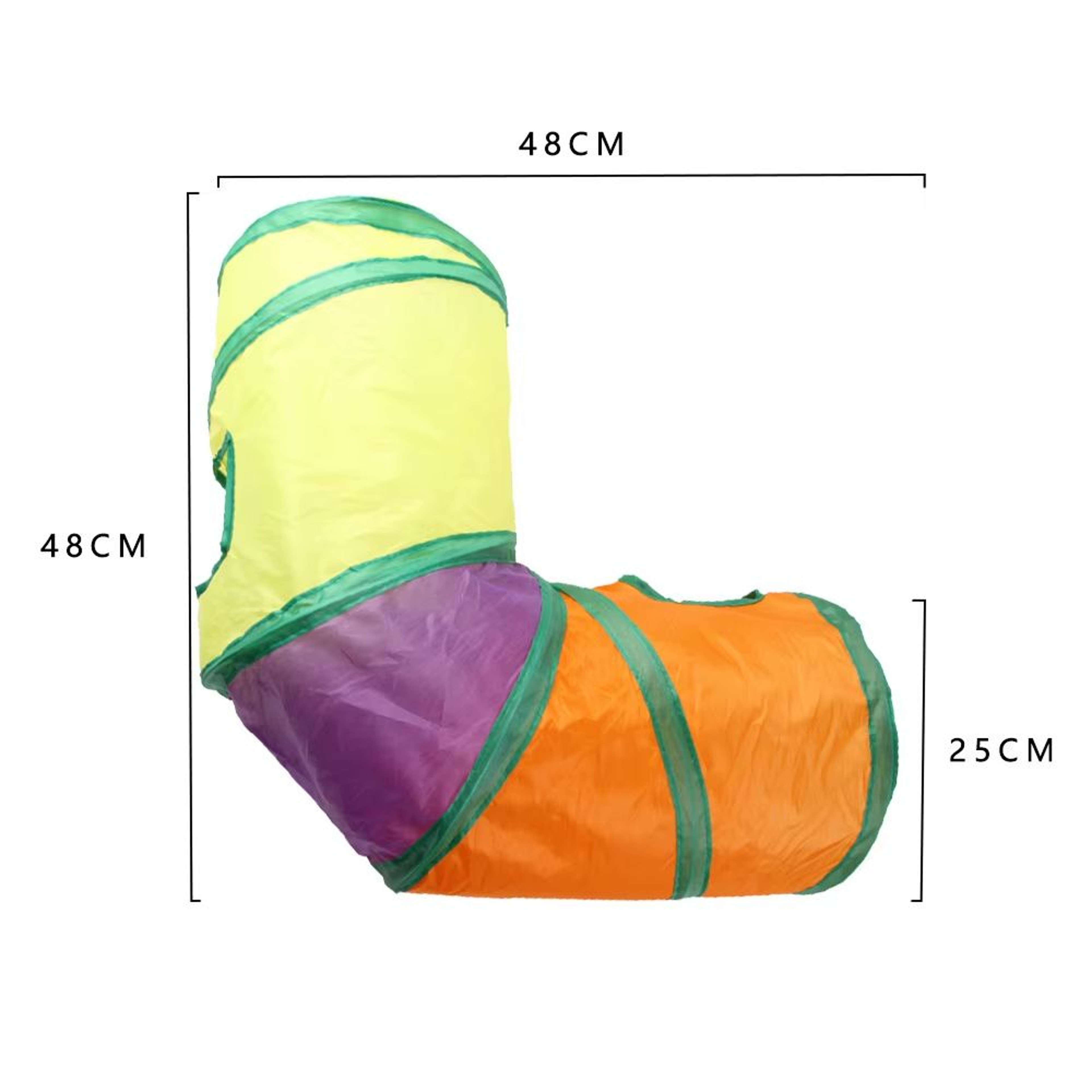 Foldable Cat Play Tunnel Toy With Breathable Mesh For Indoor Fun 26