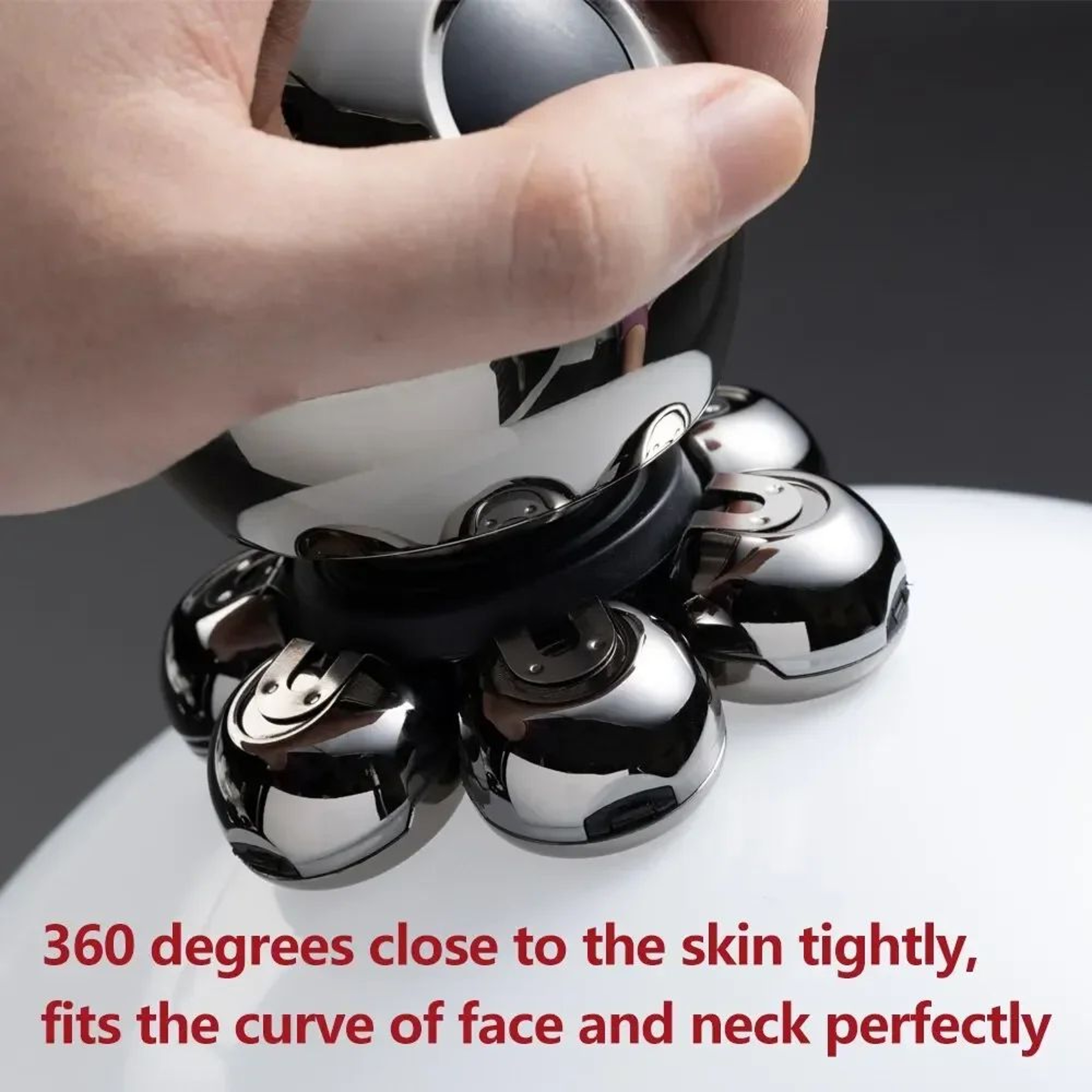 7D Floating Cutter Electric Shaver For Men  Portable Waterproof Beard And Head Trimmer 2