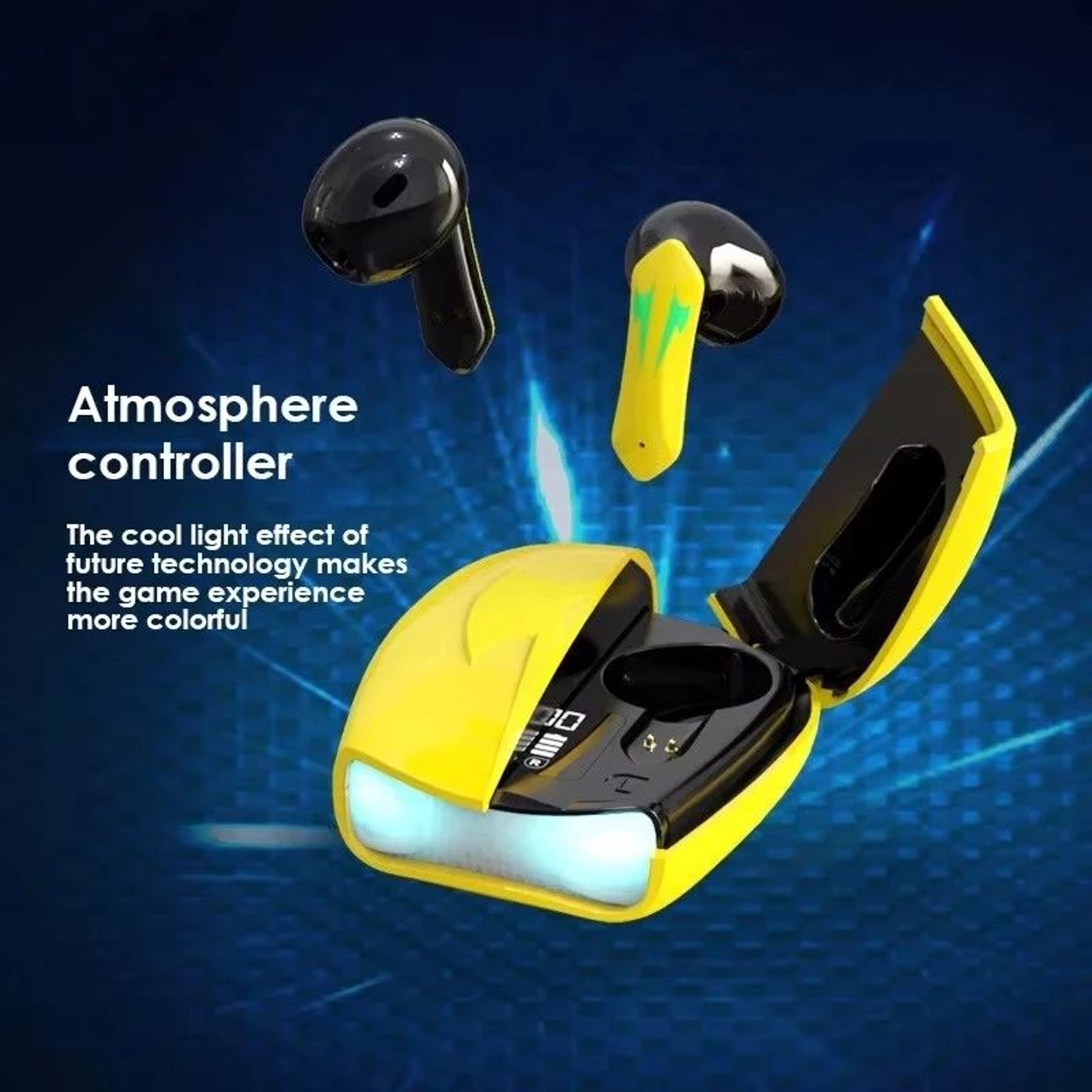 Bluetooth Wireless Earphones Low Latency Gaming Earbuds With Long Battery Life 1