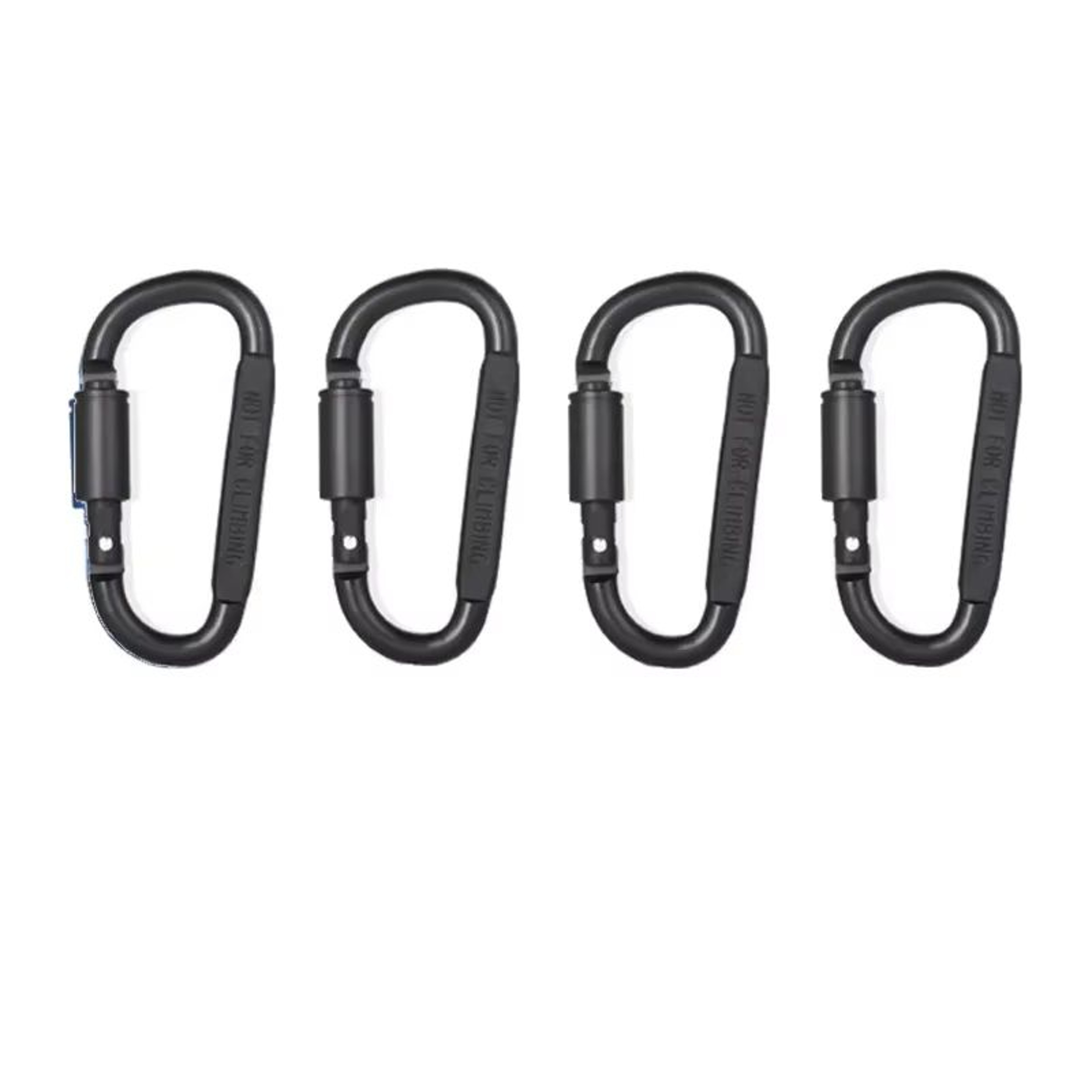 Alloy Aluminum Carabiner Set 46PCS Outdoor Tactical Clip Keychain Hooks 7