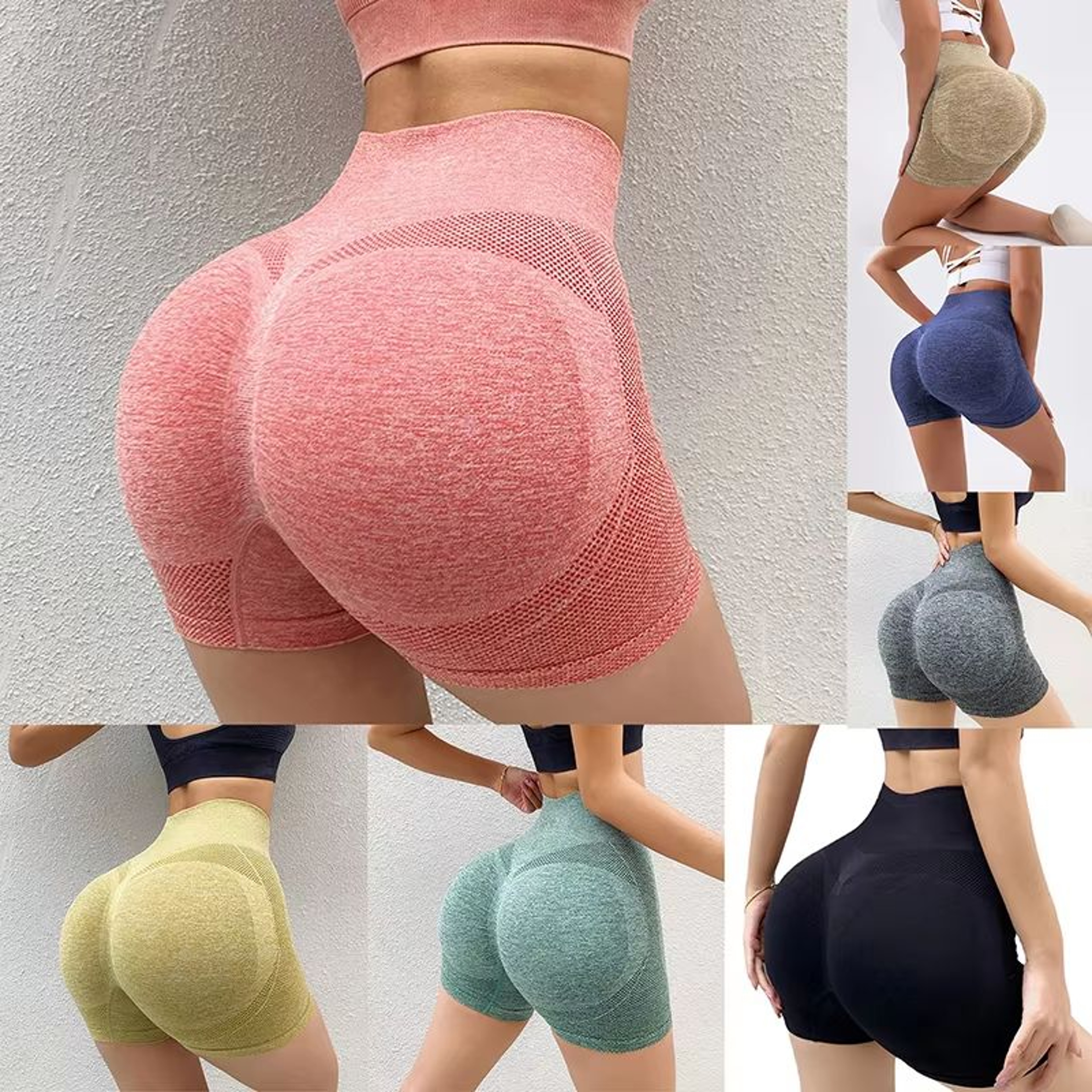 High Waist Womens Sports Shorts For Cycling Jogging And Gym 0