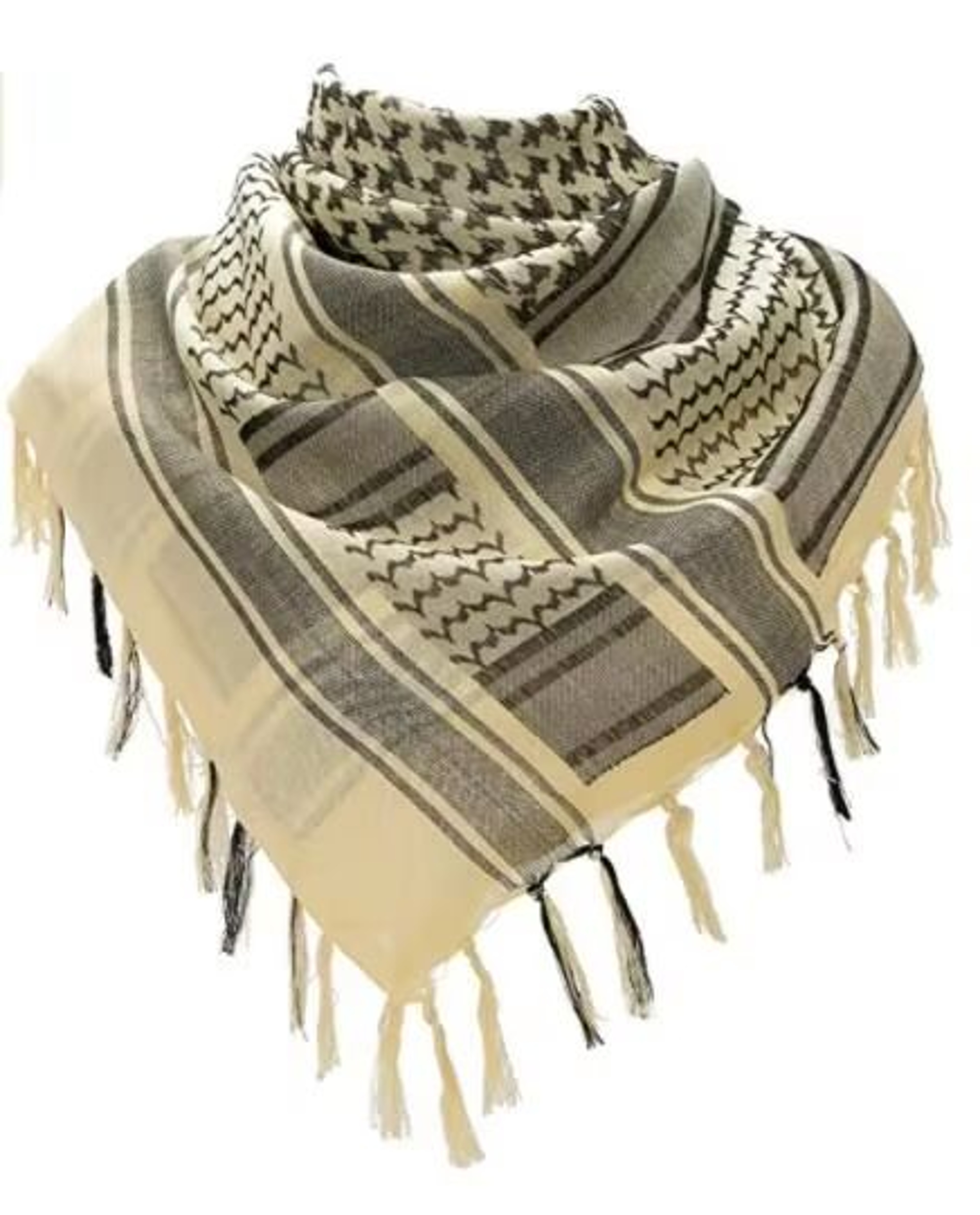 Tactical Shemagh Hunting Scarf 43x43 In Desert Keffiyeh Wrap 12