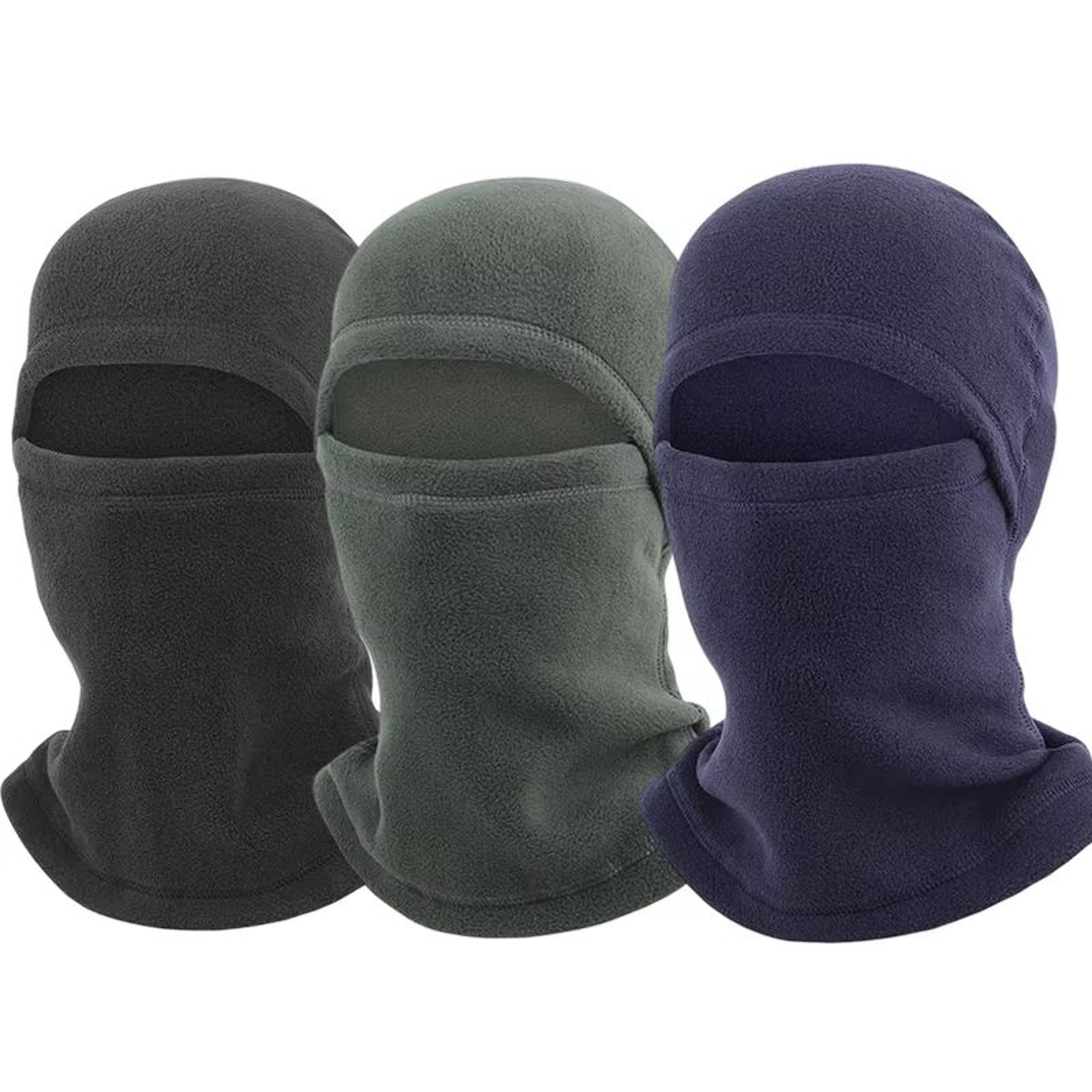 Unisex Knitted Balaclava Hat With Ear Warmer Breathable Face Mask 3