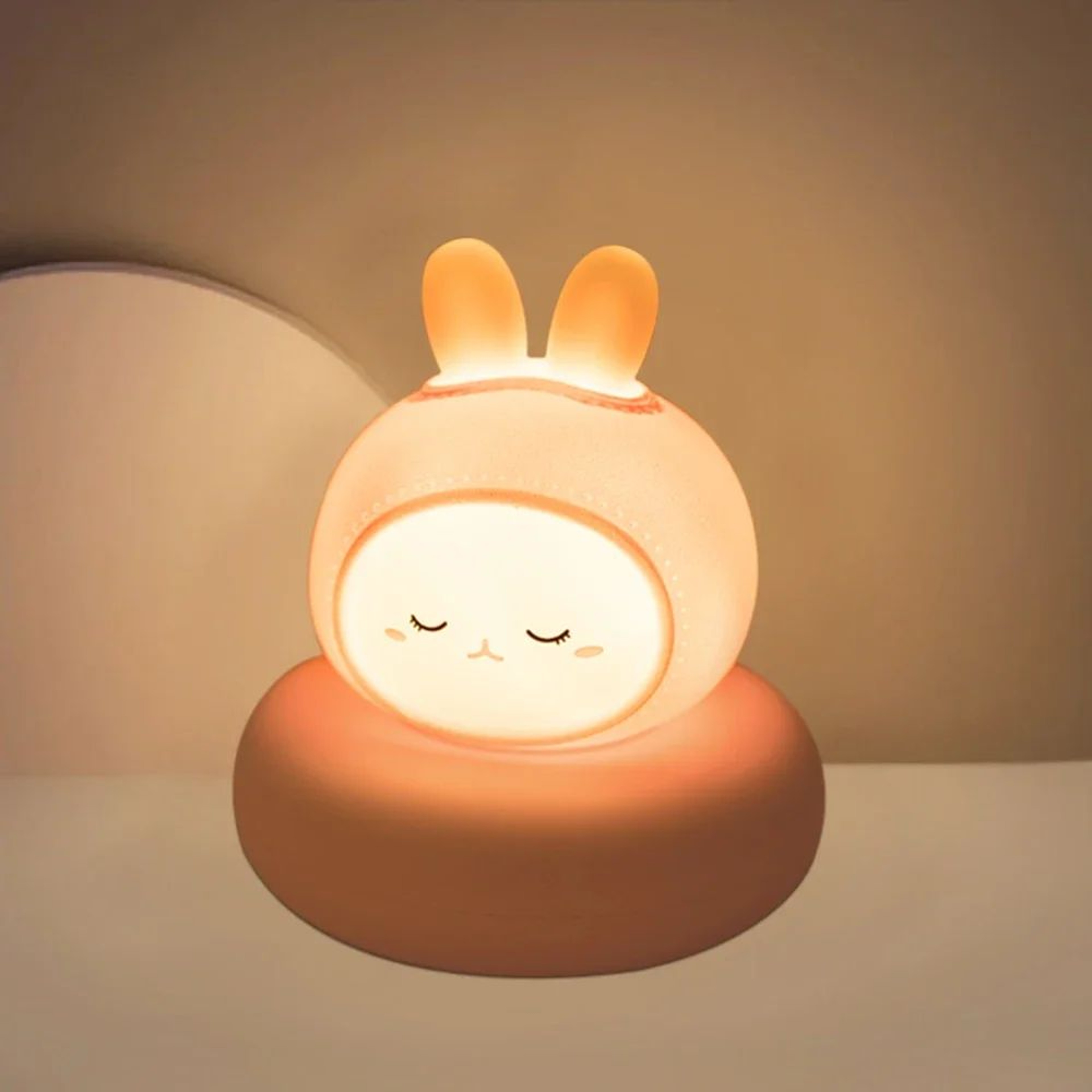 Animal Silicone Night Light 3Level Dimmable Touch Control Lamp For Kids 1