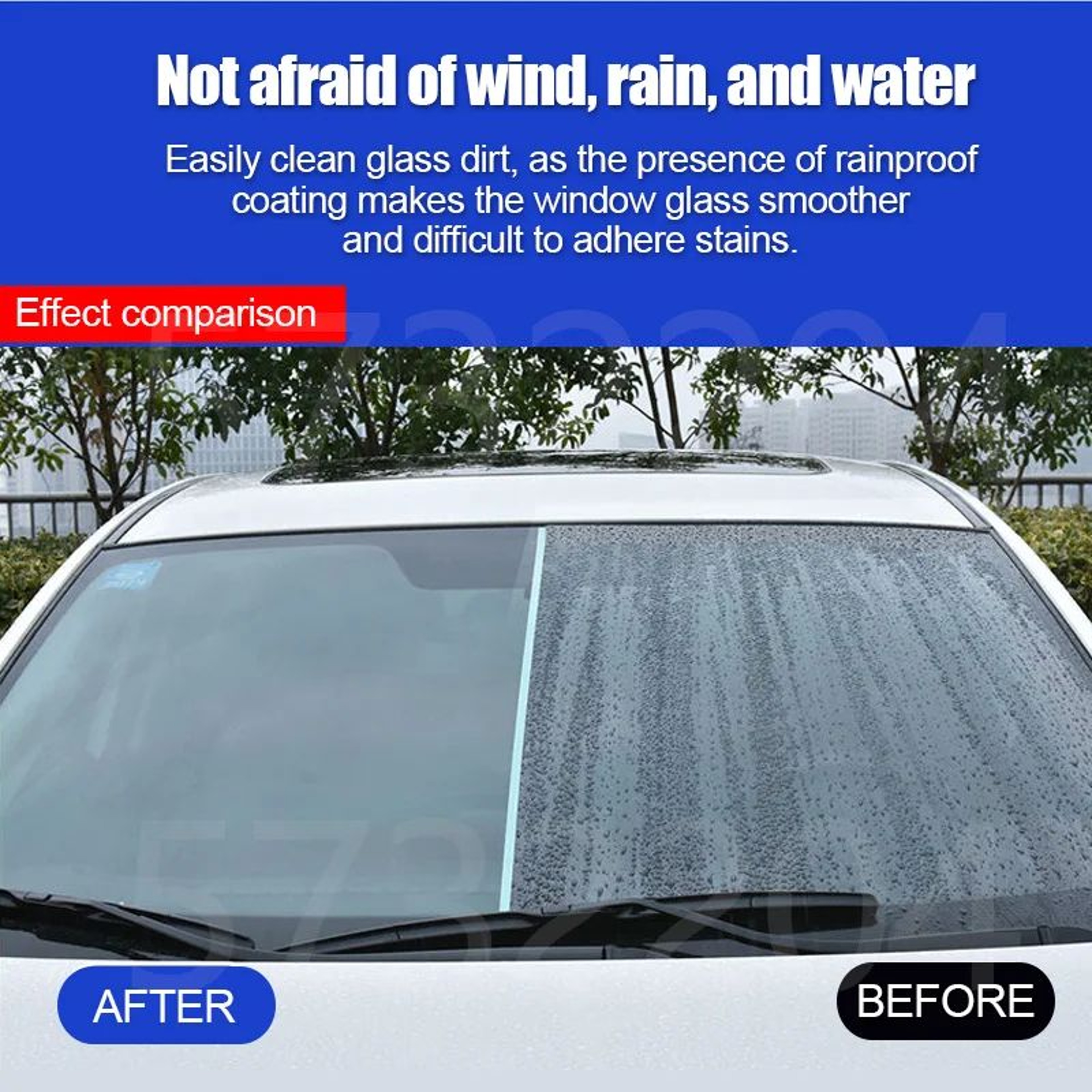 Nano Hydrophobic Car Glass Rain Repellent Spray Coating 1
