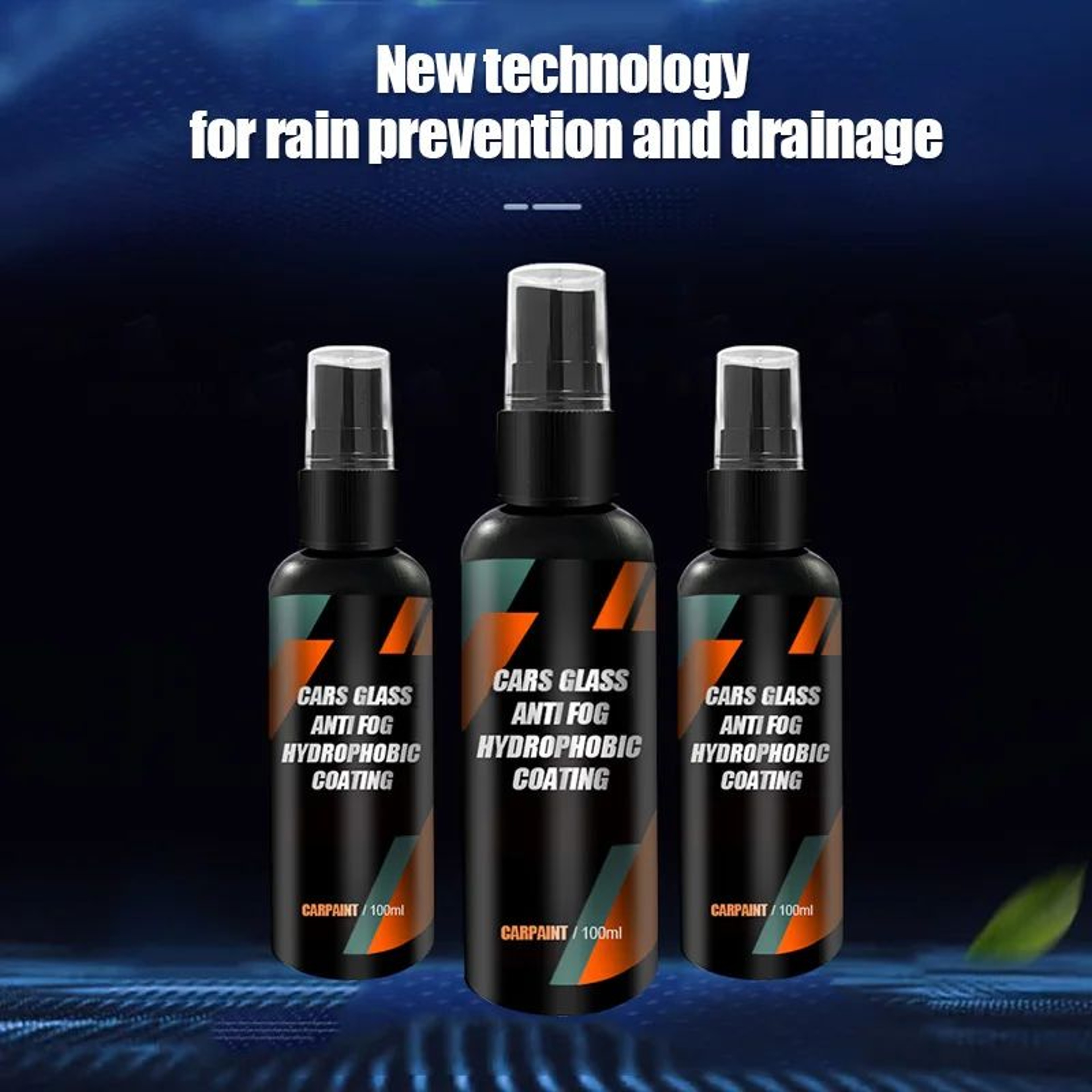 Nano Hydrophobic Car Glass Rain Repellent Spray Coating 4