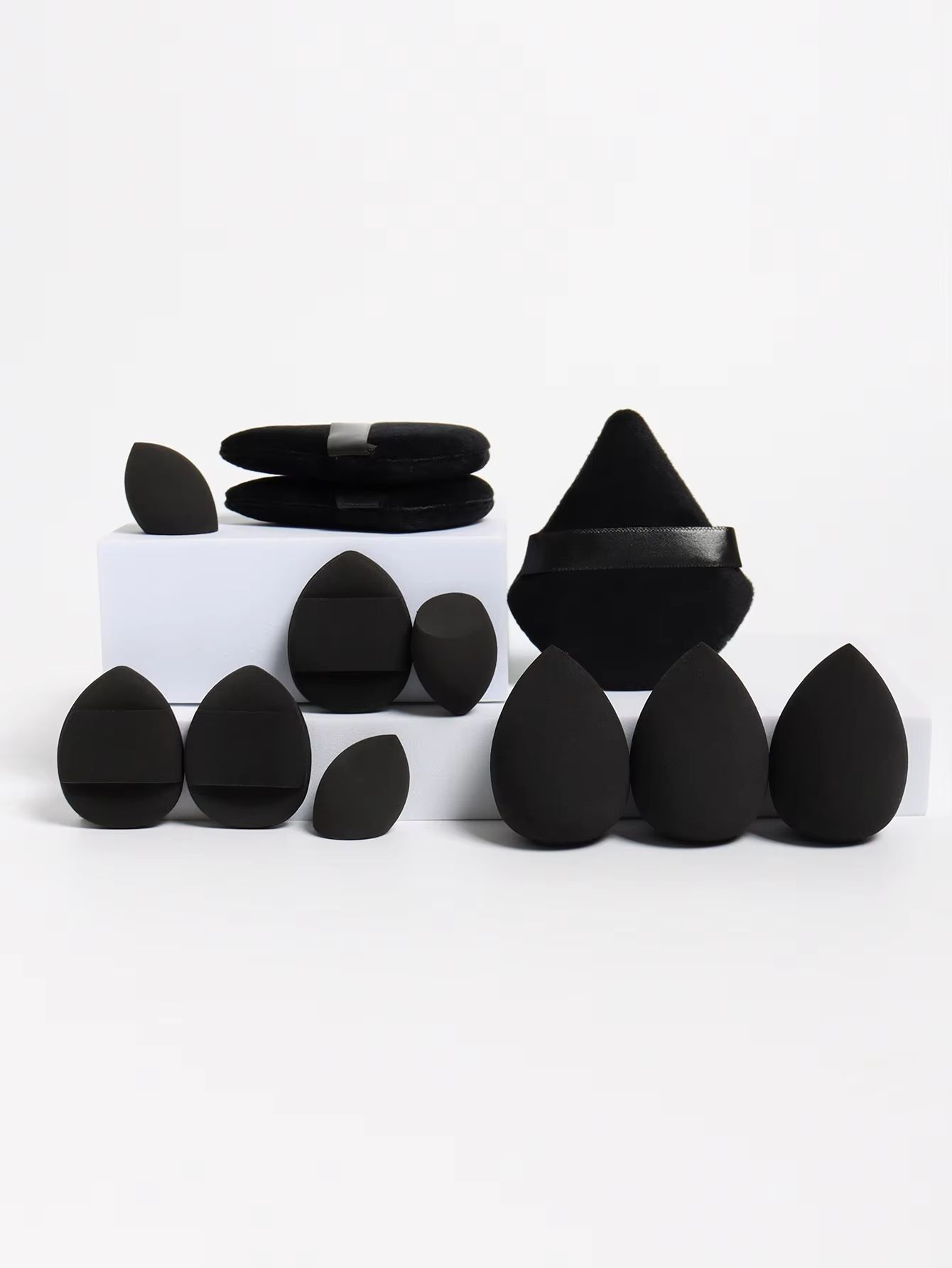 AllPurpose 12Piece Makeup Sponge Set With Puffs And Beauty Eggs 14