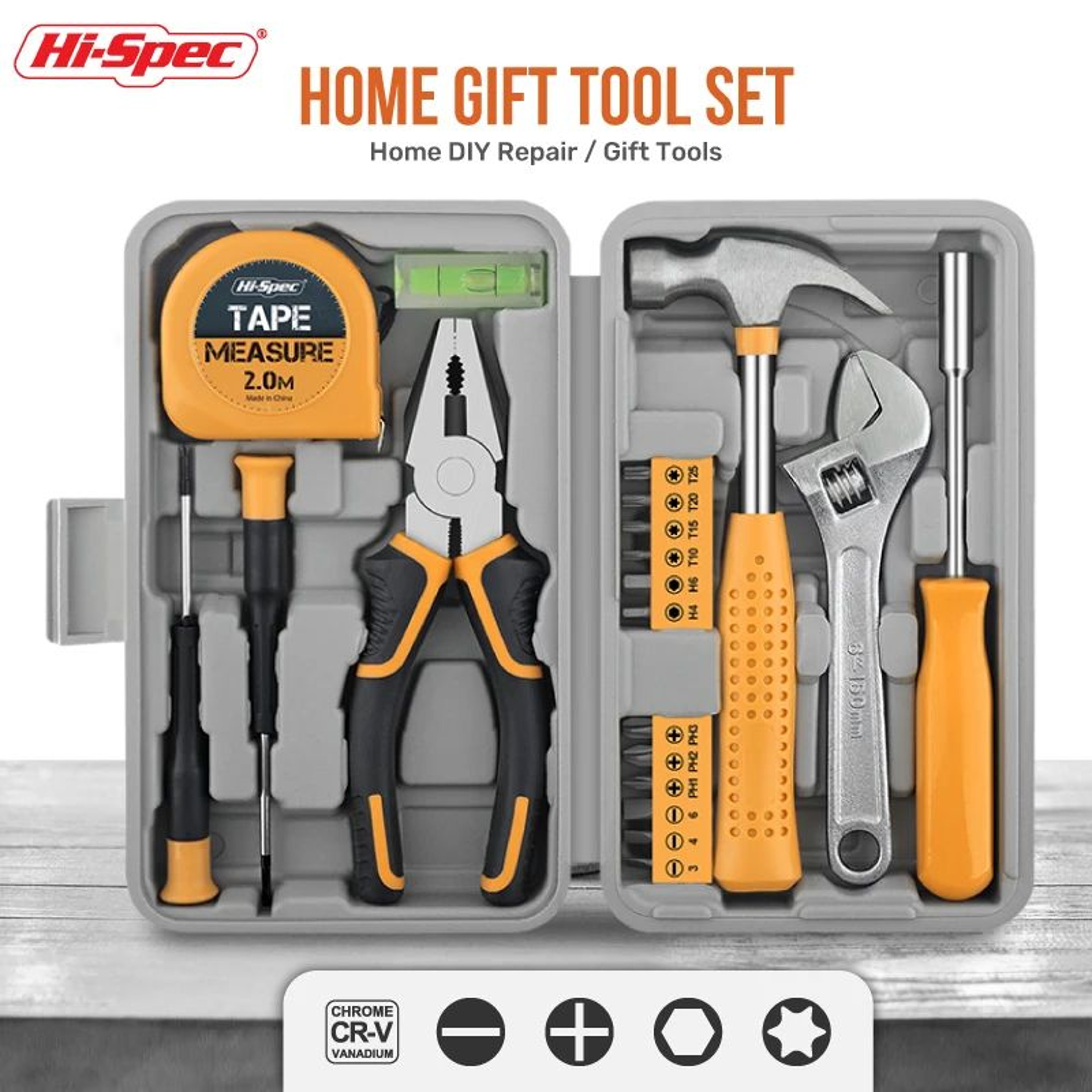 20Piece Precision Screwdriver Set Compact DIY Hand Tool Kit For Home  Office 0