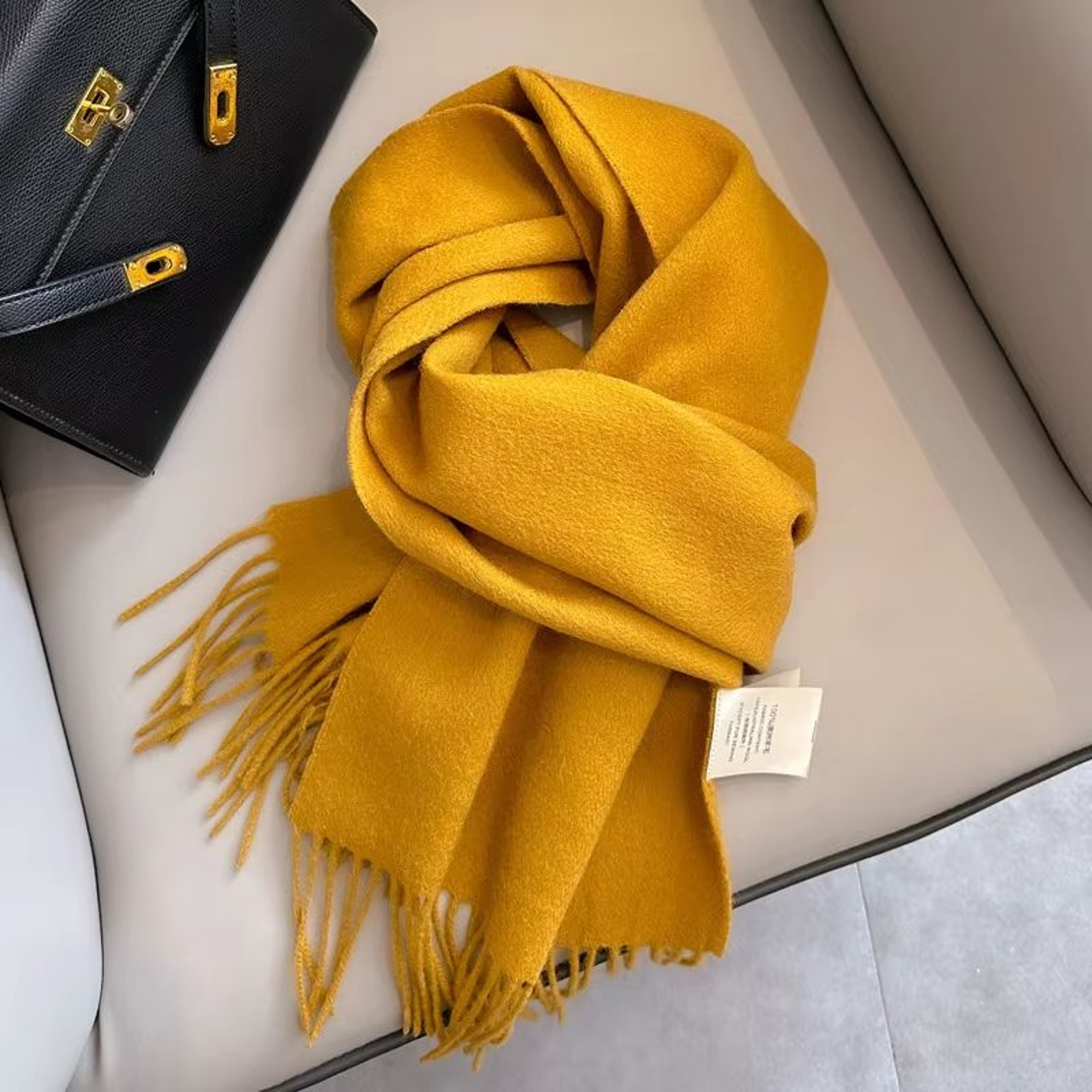 100 Wool Winter Scarf For Men And Women 27