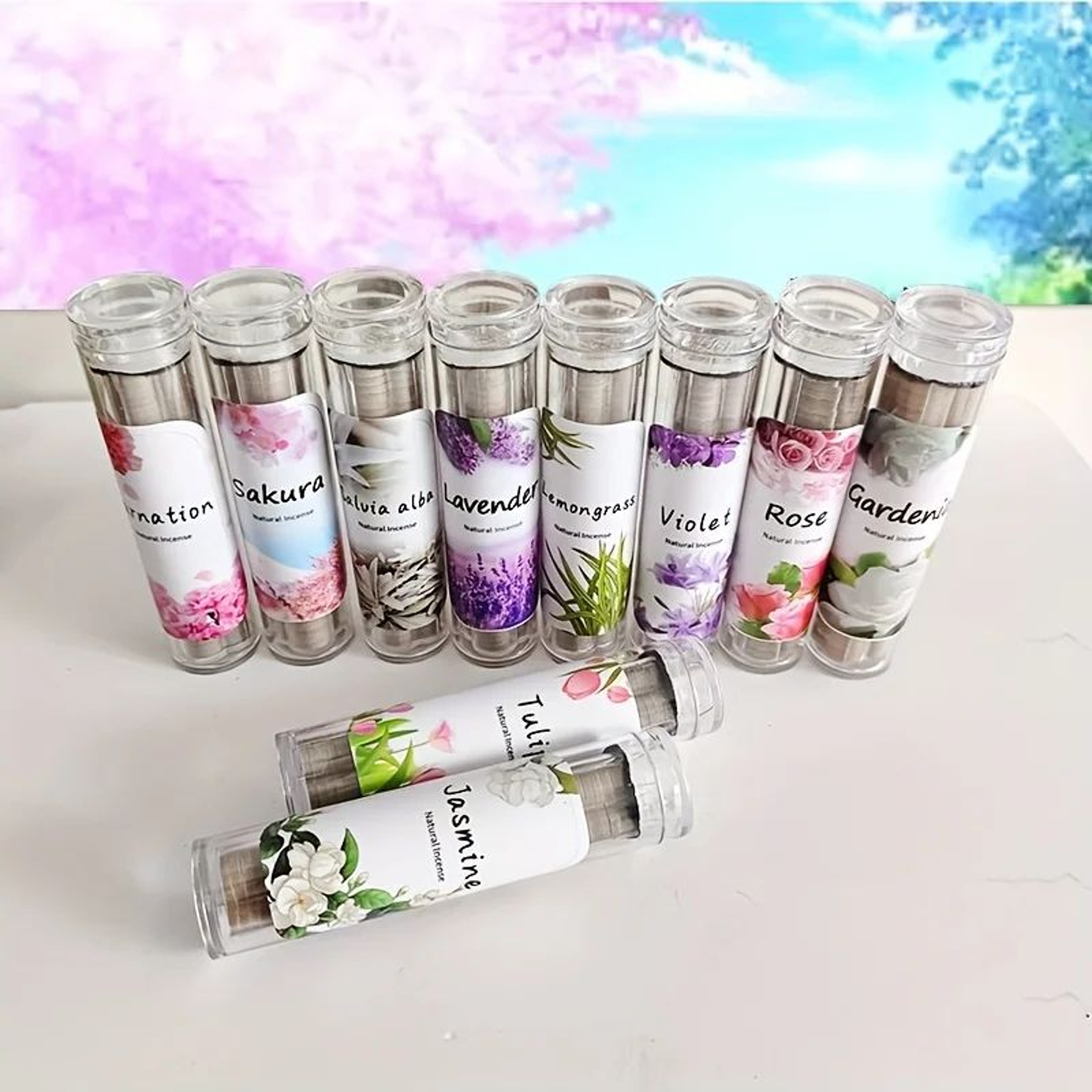 Lavender Aromatherapy Incense Sticks Set Of 40 For Yoga Meditation And Home Relaxation 3