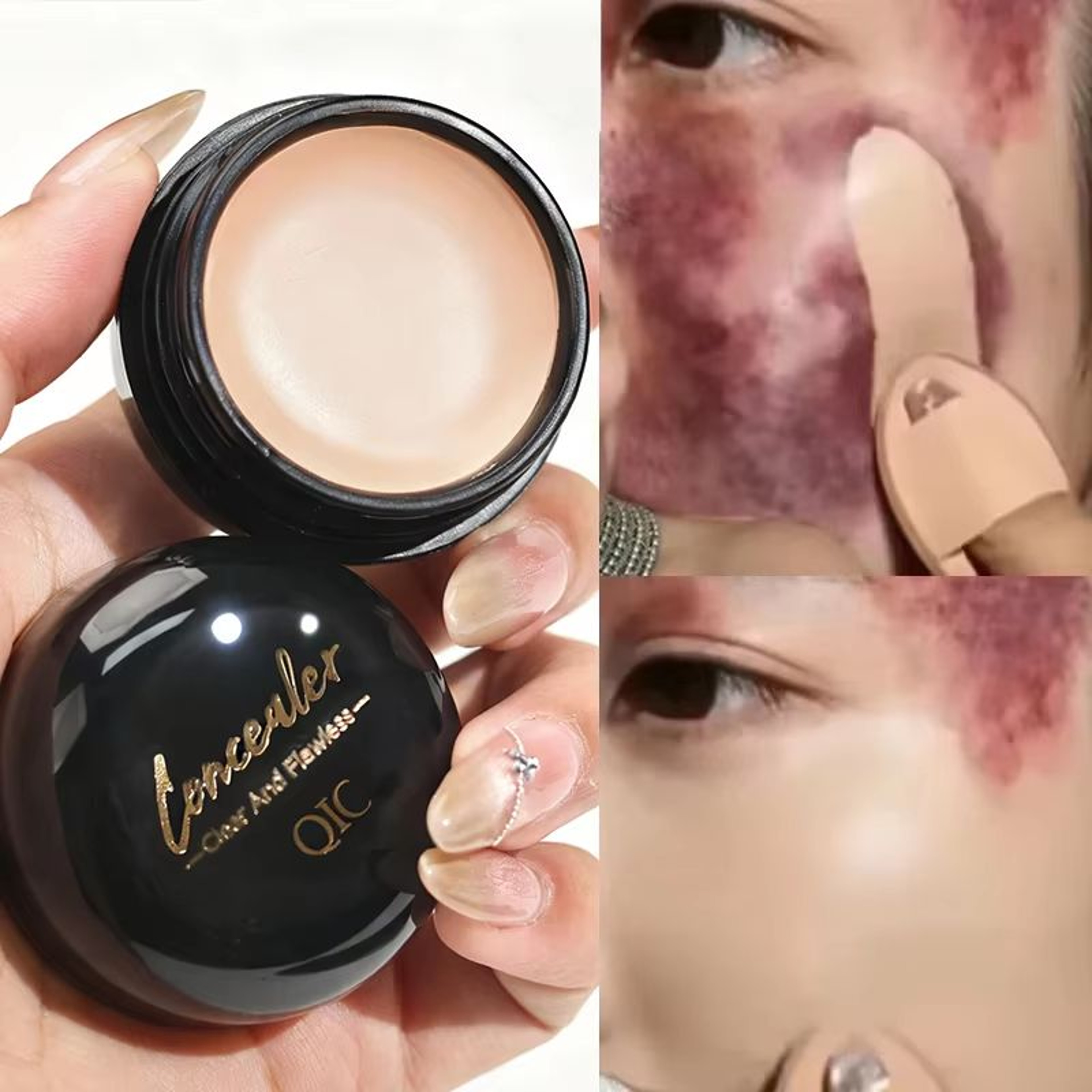 Waterproof Full Coverage Concealer For Tattoos And Scars With Natural Finish 2