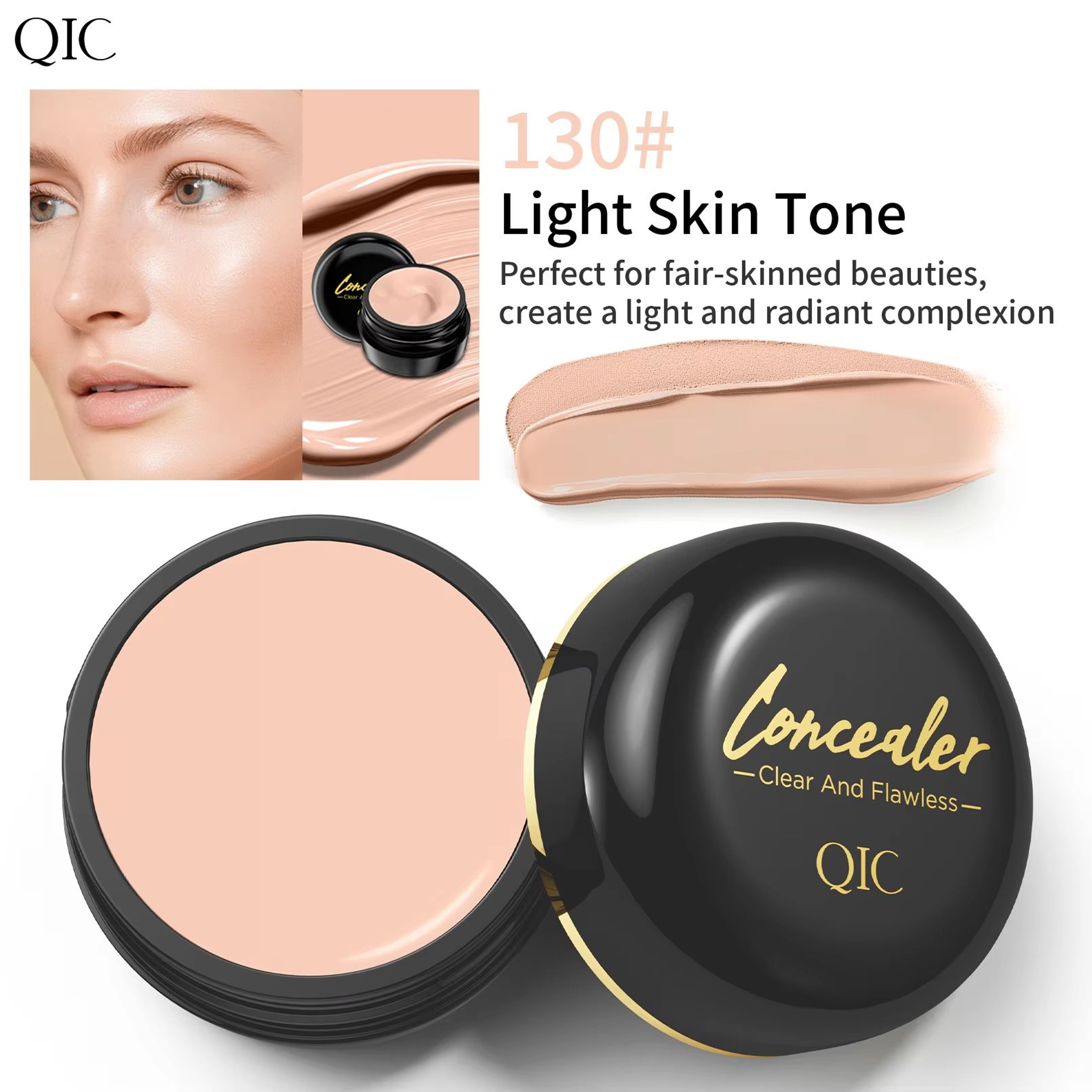 Waterproof Full Coverage Concealer For Tattoos And Scars With Natural Finish 7