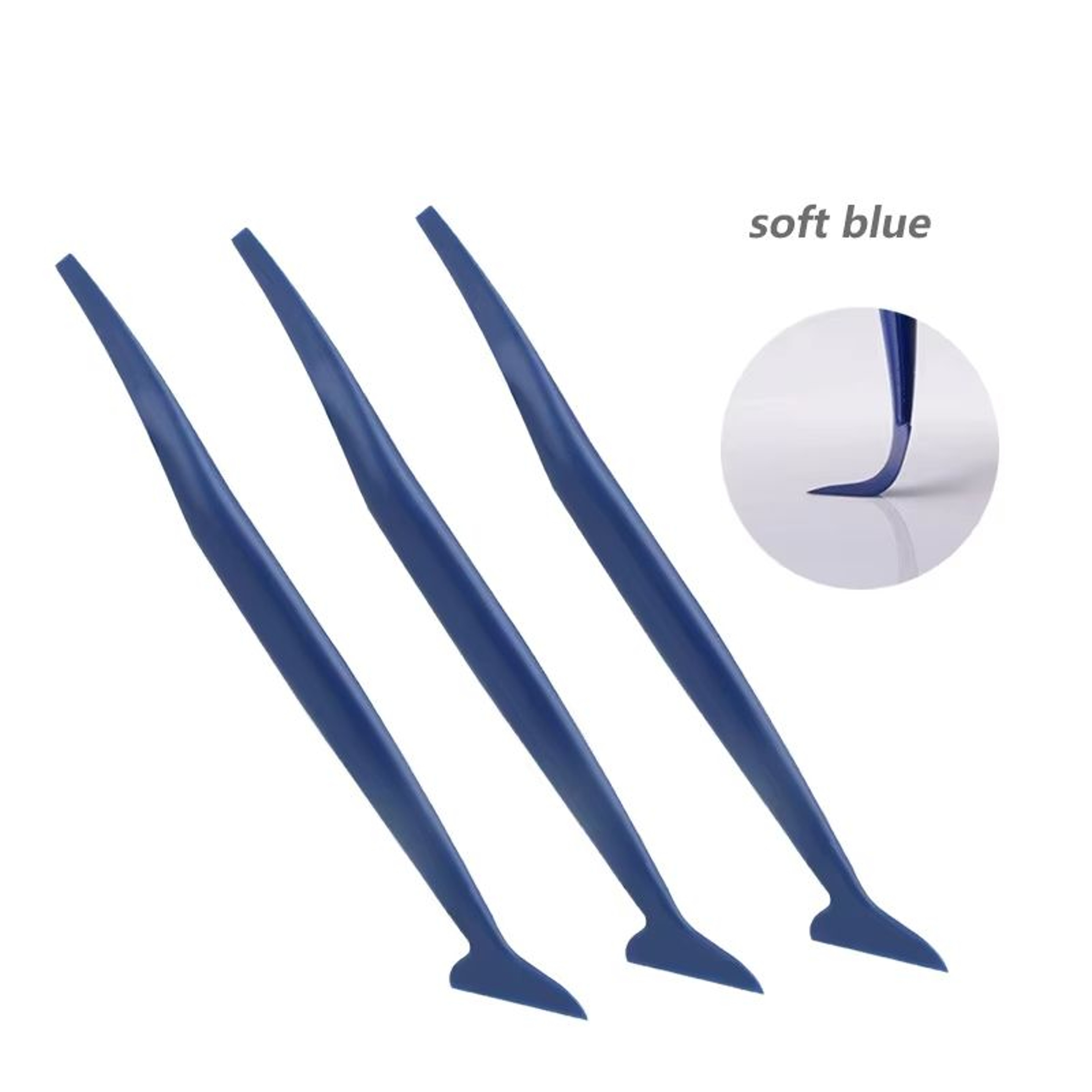 Car Wrap Vinyl Installation Micro Squeegee And Curved Slot Tool Set 15