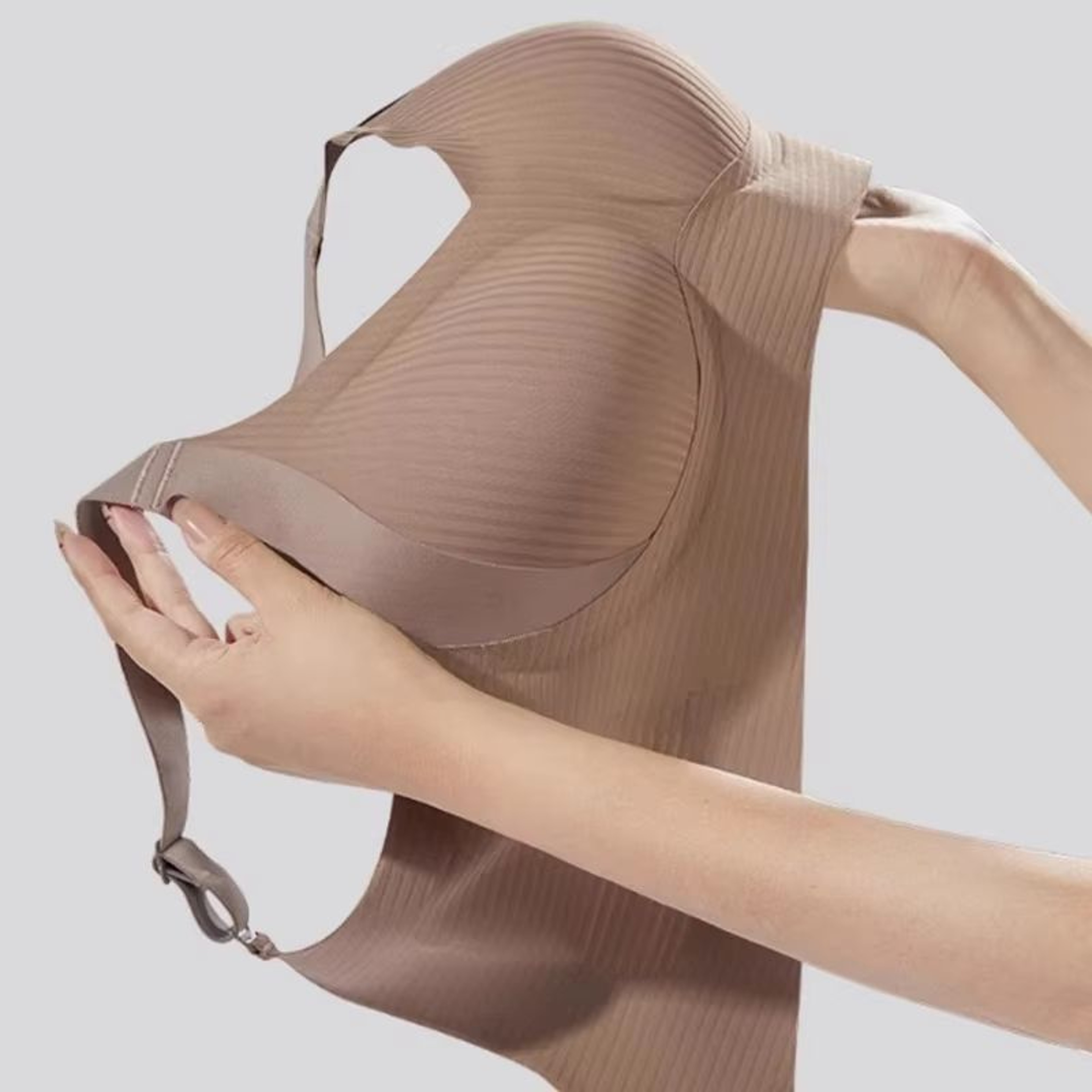 Plus Size Traceless Wireless Sports Bra Wireless Comfort Underwear 3