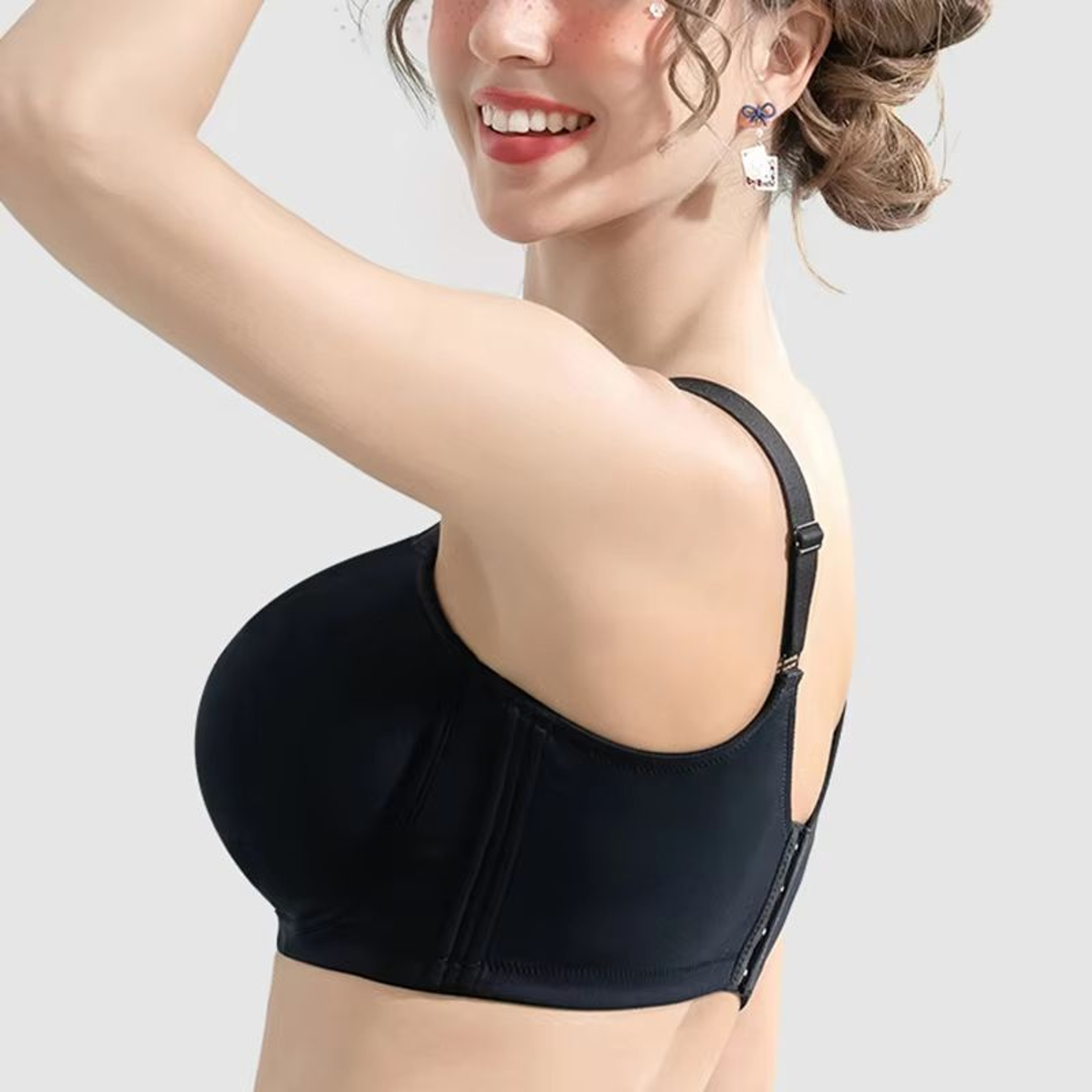 Seamless Large Size PushUp Lingerie Bra For Women 2