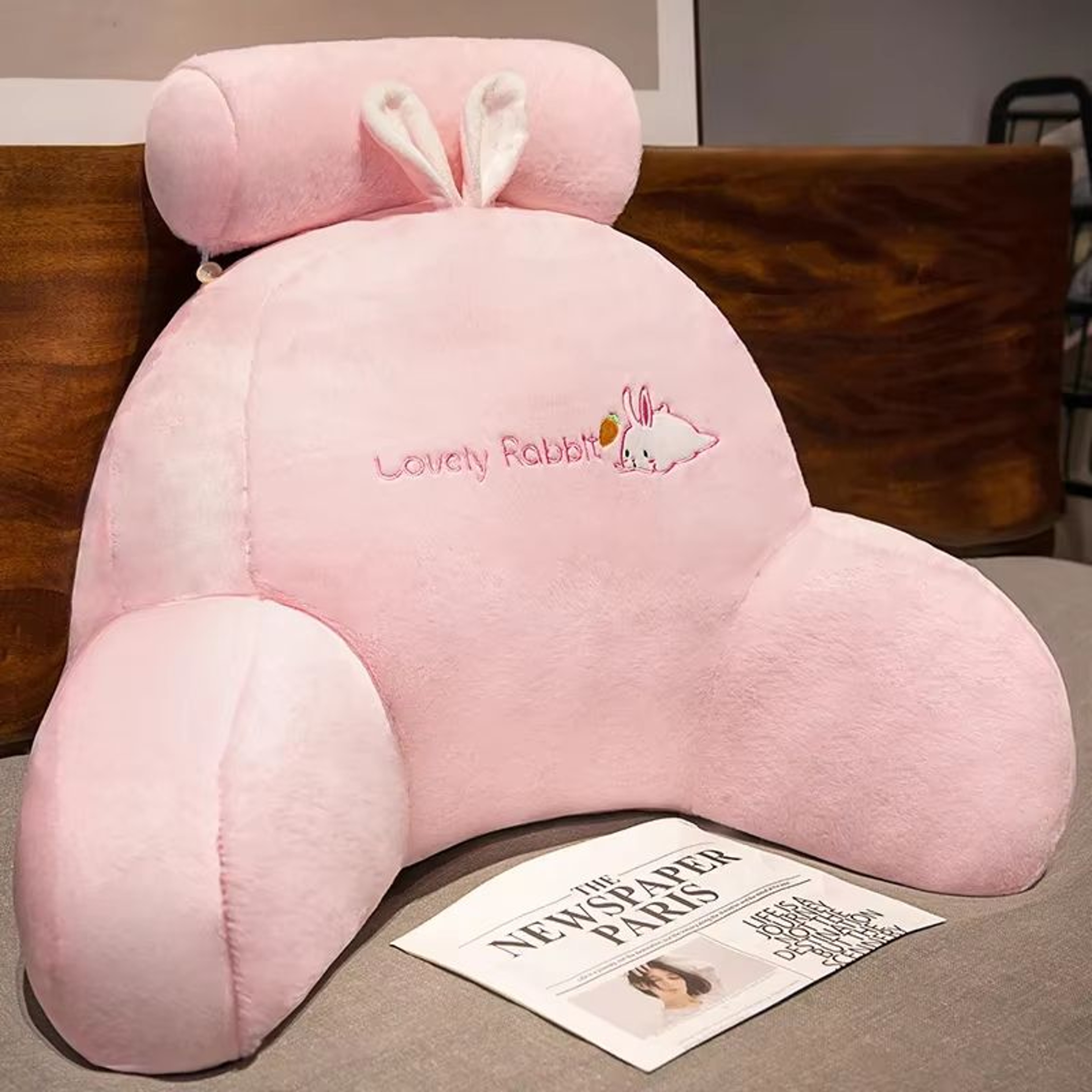 Soft Bed Backrest Cushion Pillow For Bed  Sofa 8