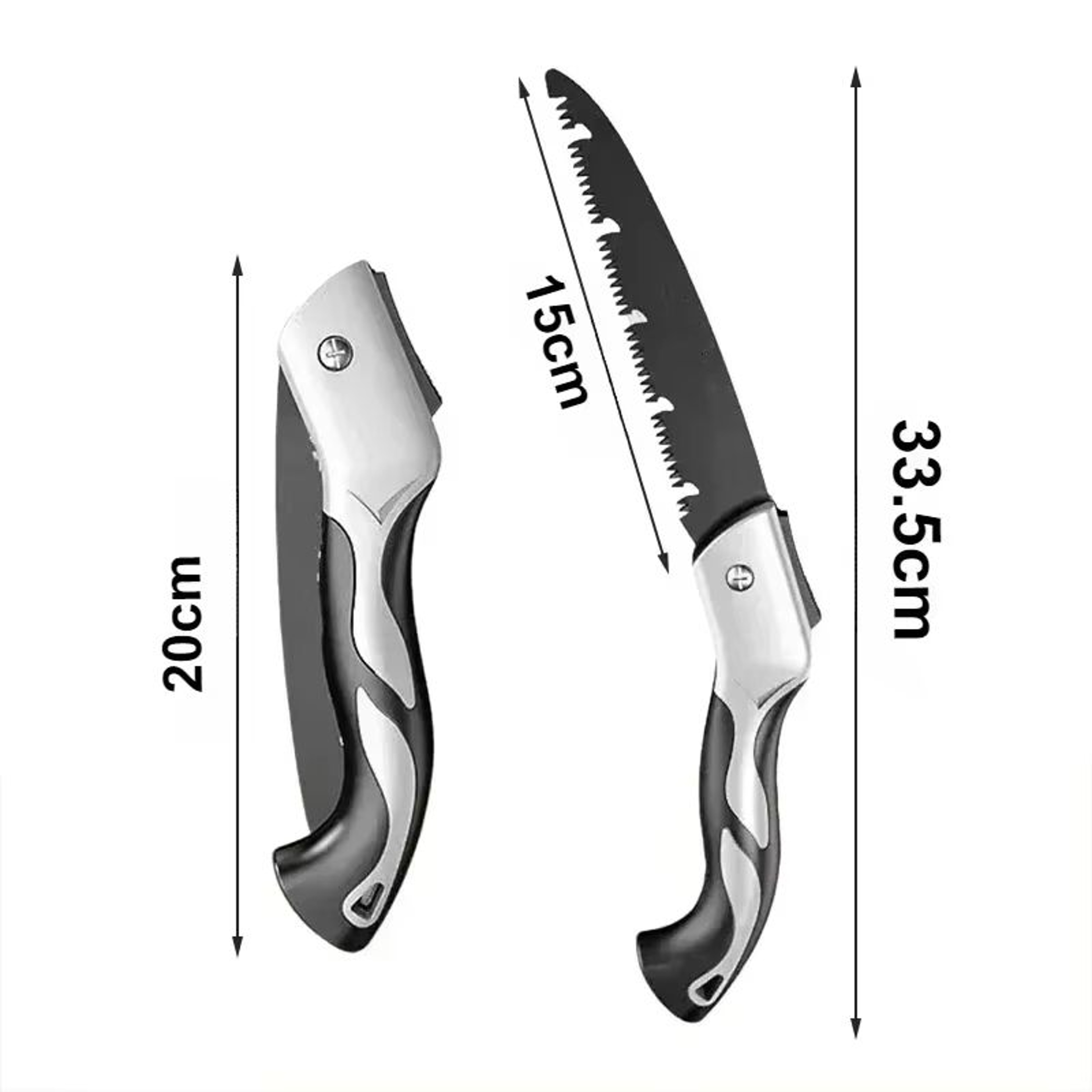 Portable Folding Gardening Saw And Secateurs Multifunctional Pruner Tool 7