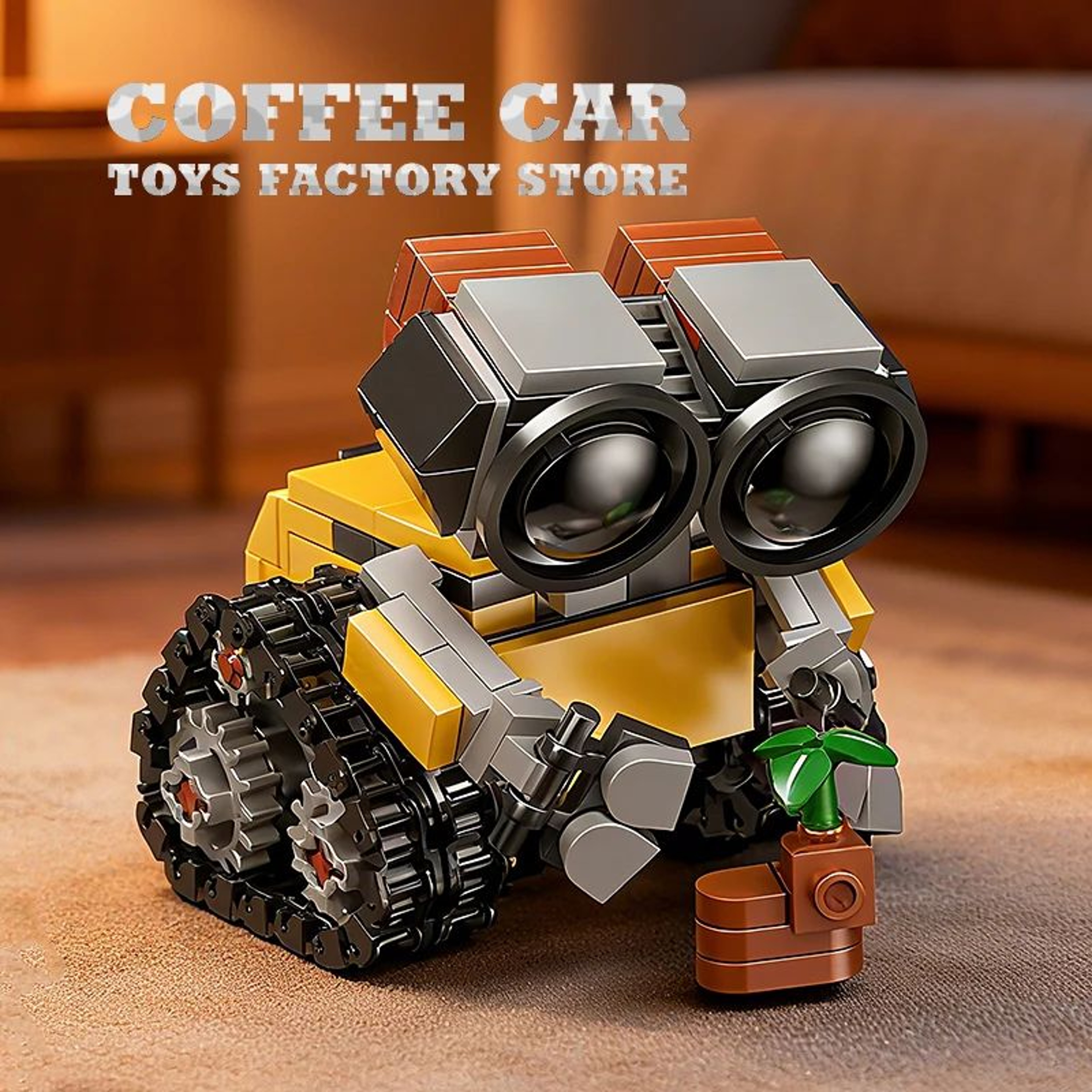 217Piece Space Mini Robot Building Bricks Set Tracked SciFi Model 3