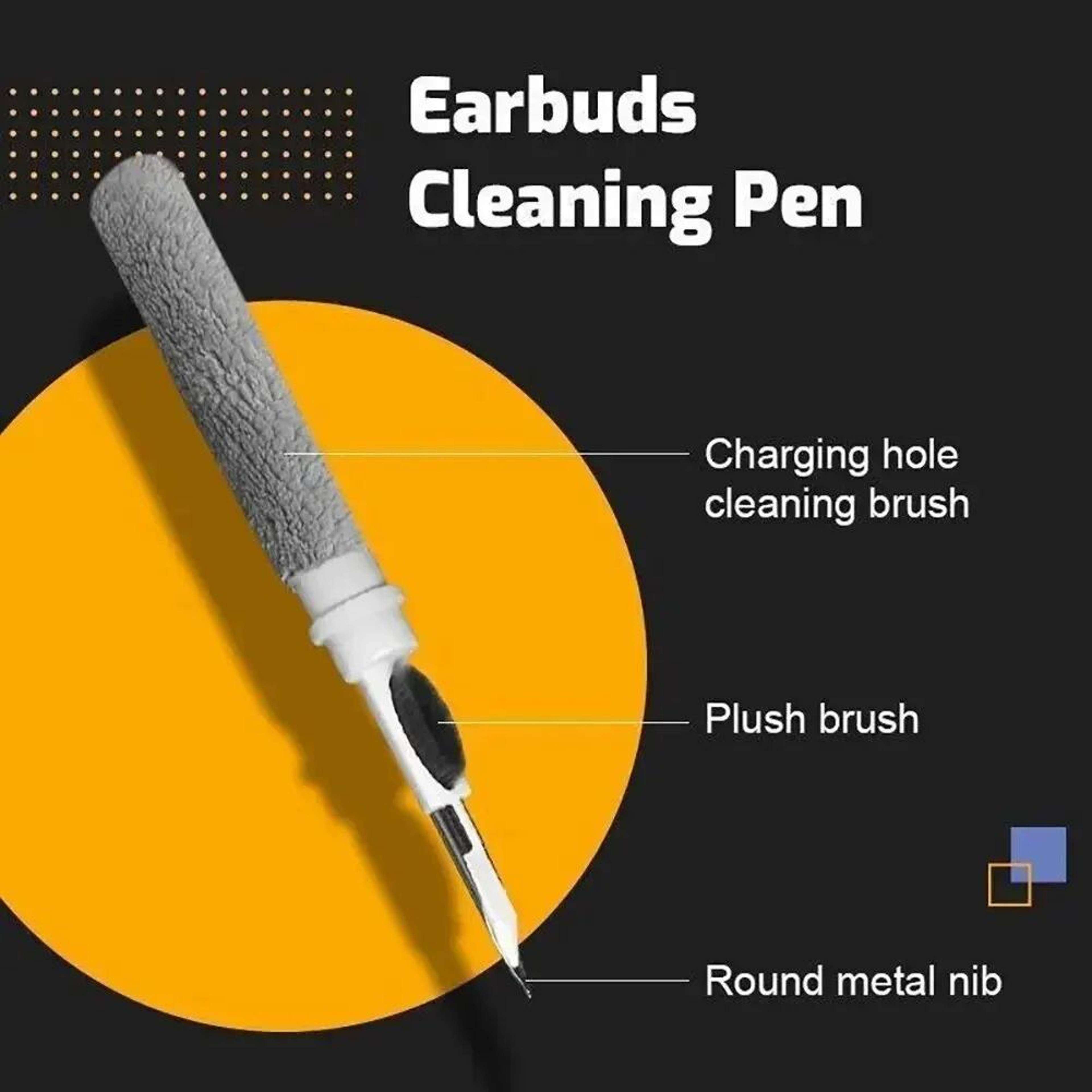 Multi Tool Earbud Cleaning Pen Kit For AirPods And Bluetooth Earphones 5