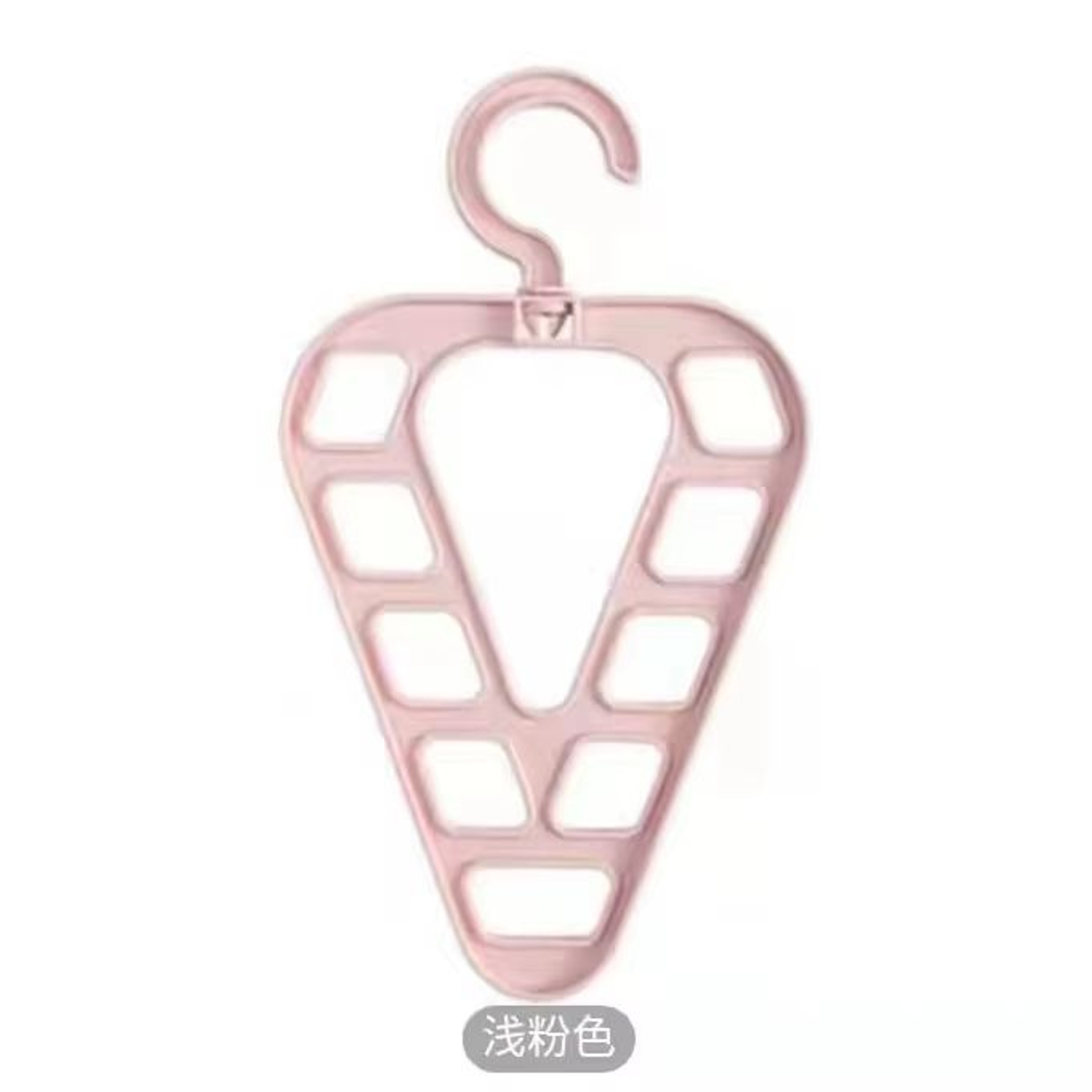 Rotatable NineHole Multifunctional Clothes Storage Rack Hanger 7