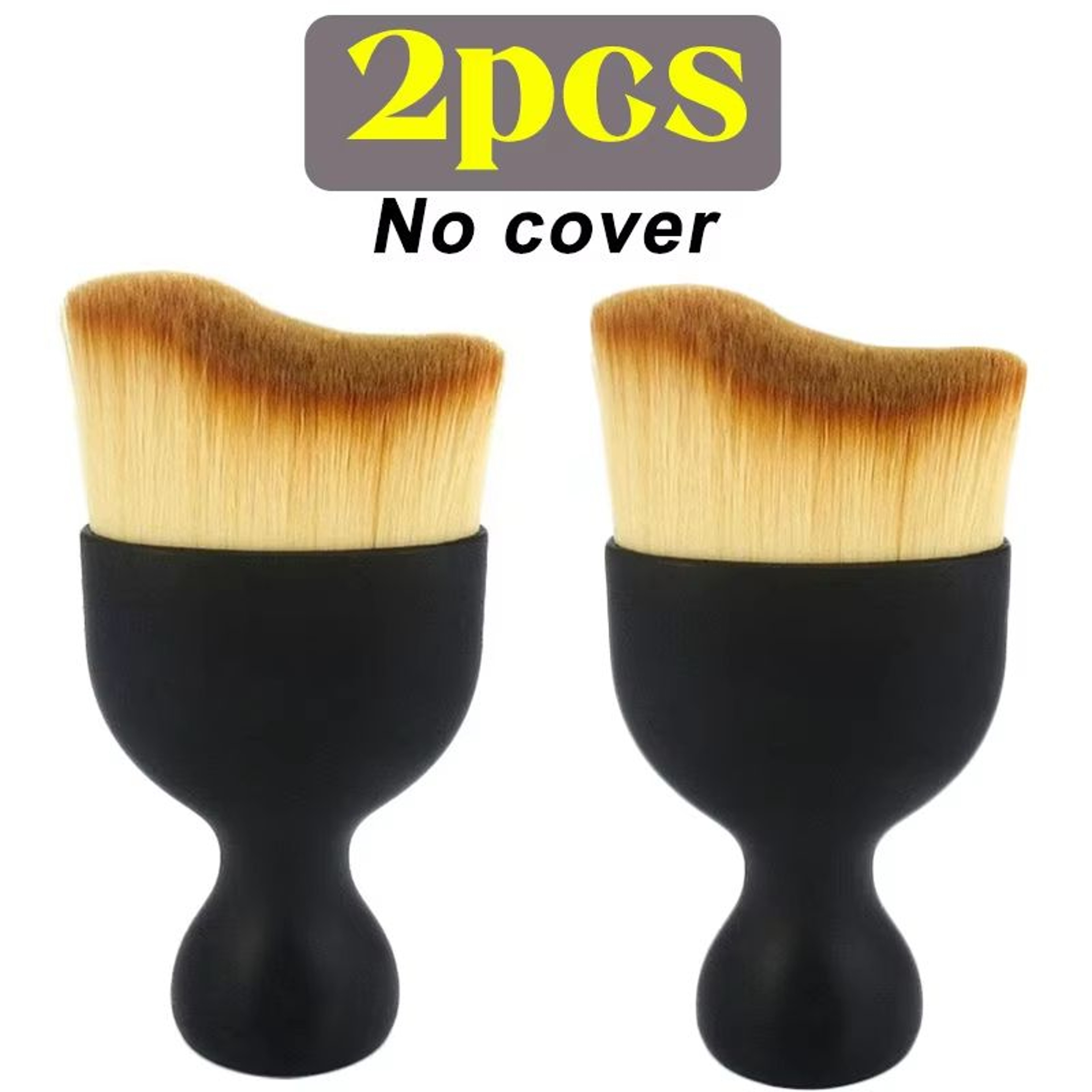 Car Interior Nano Cleaning Brush Set With Thick Soft Fur And Protective Covers 9