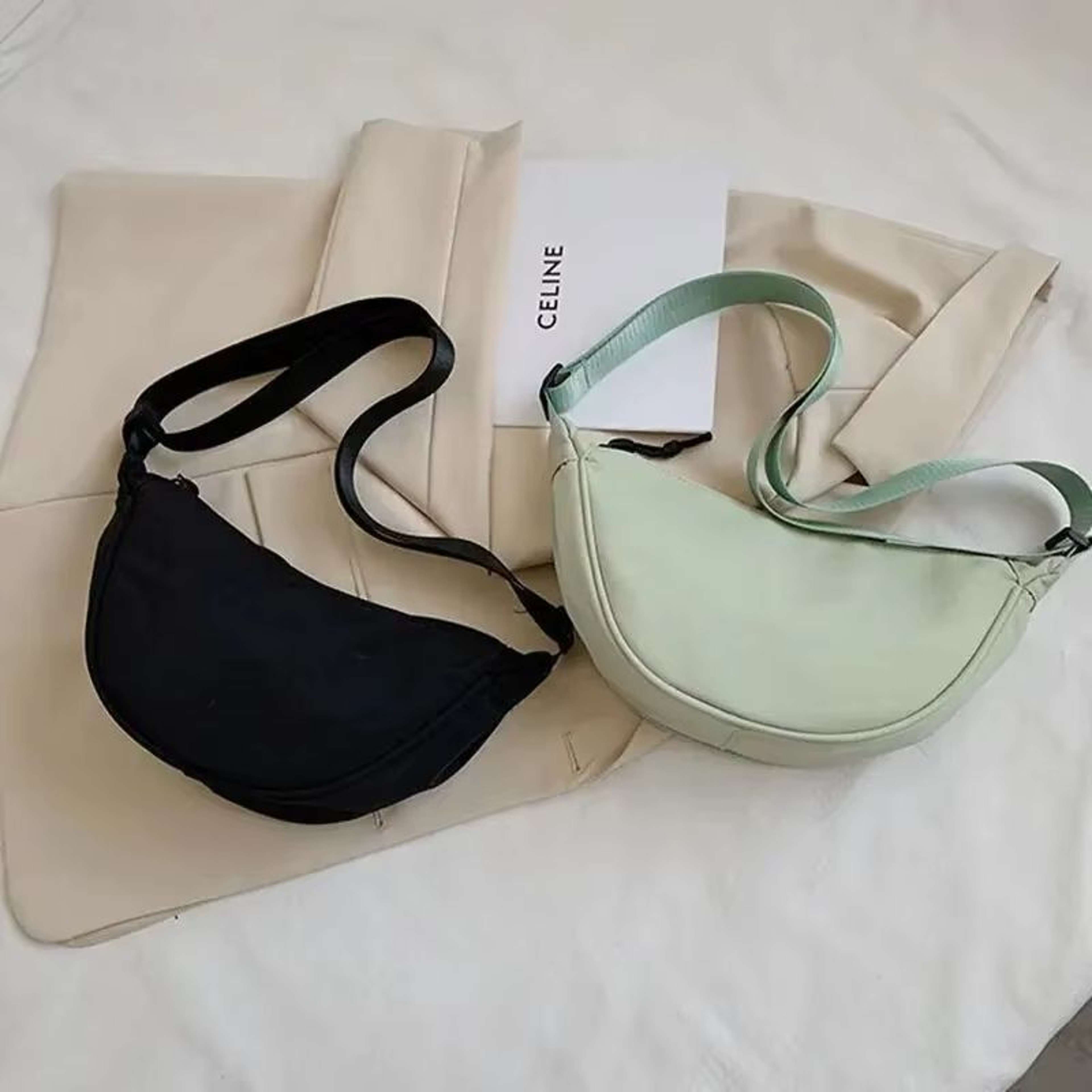 Compact PU Leather Crossbody Shoulder Bag For Women Classic Small Handbag 5