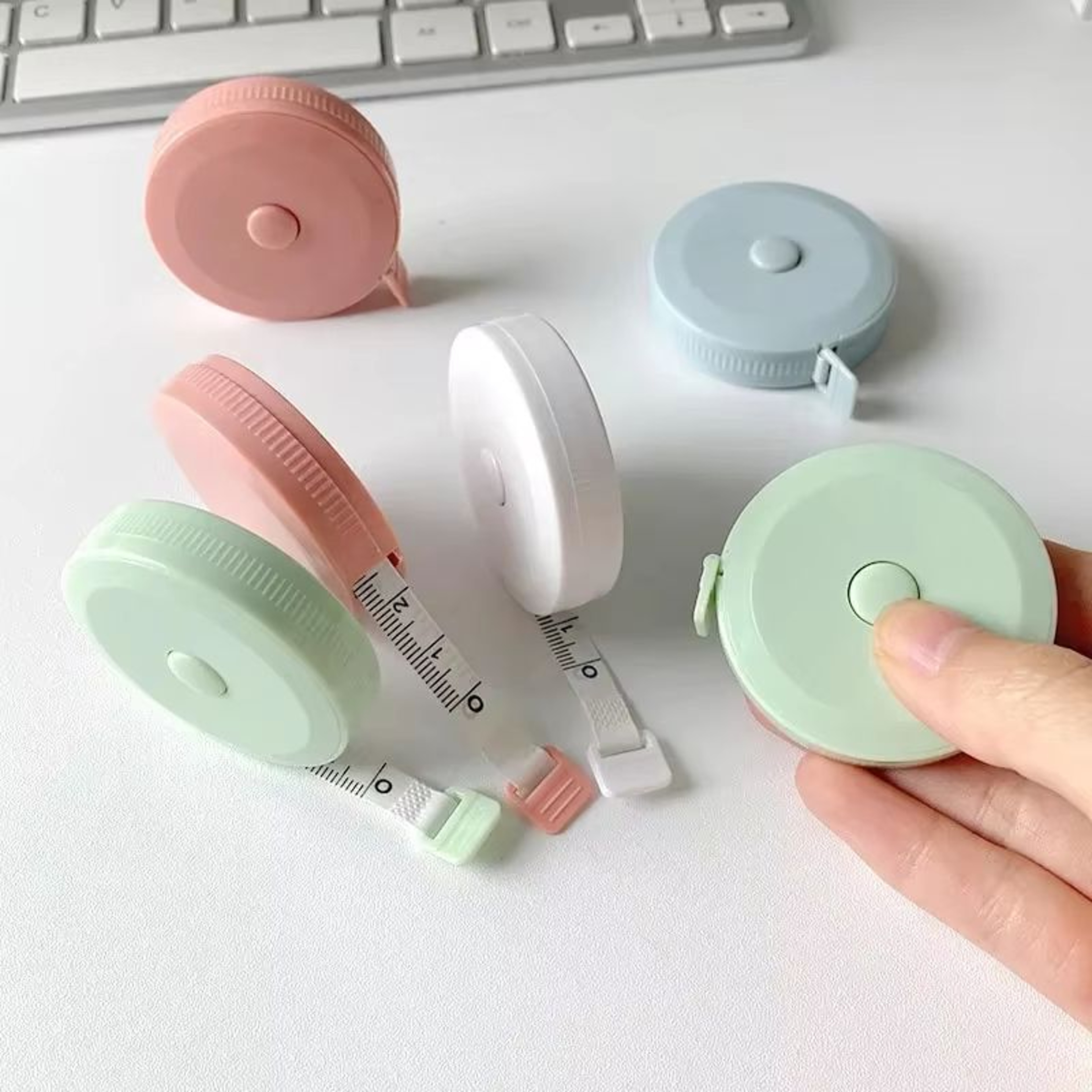 60 Inch Double Scale Soft Tape Measure For Body Measuring Sewing And Tailor Crafts 0