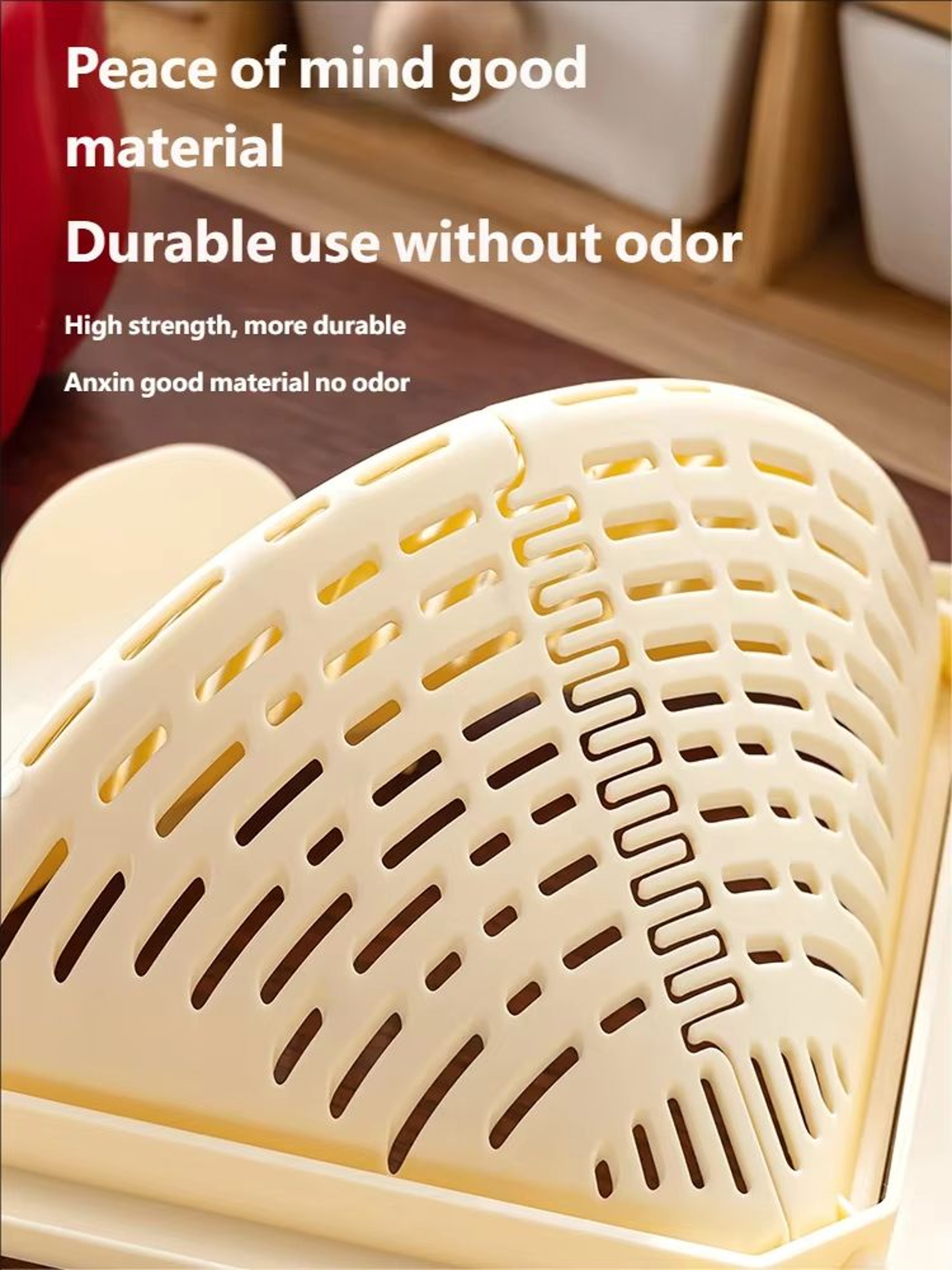 Suction Cup Corner Sink Strainer Basket For Kitchen Storage And Drain Protection 5