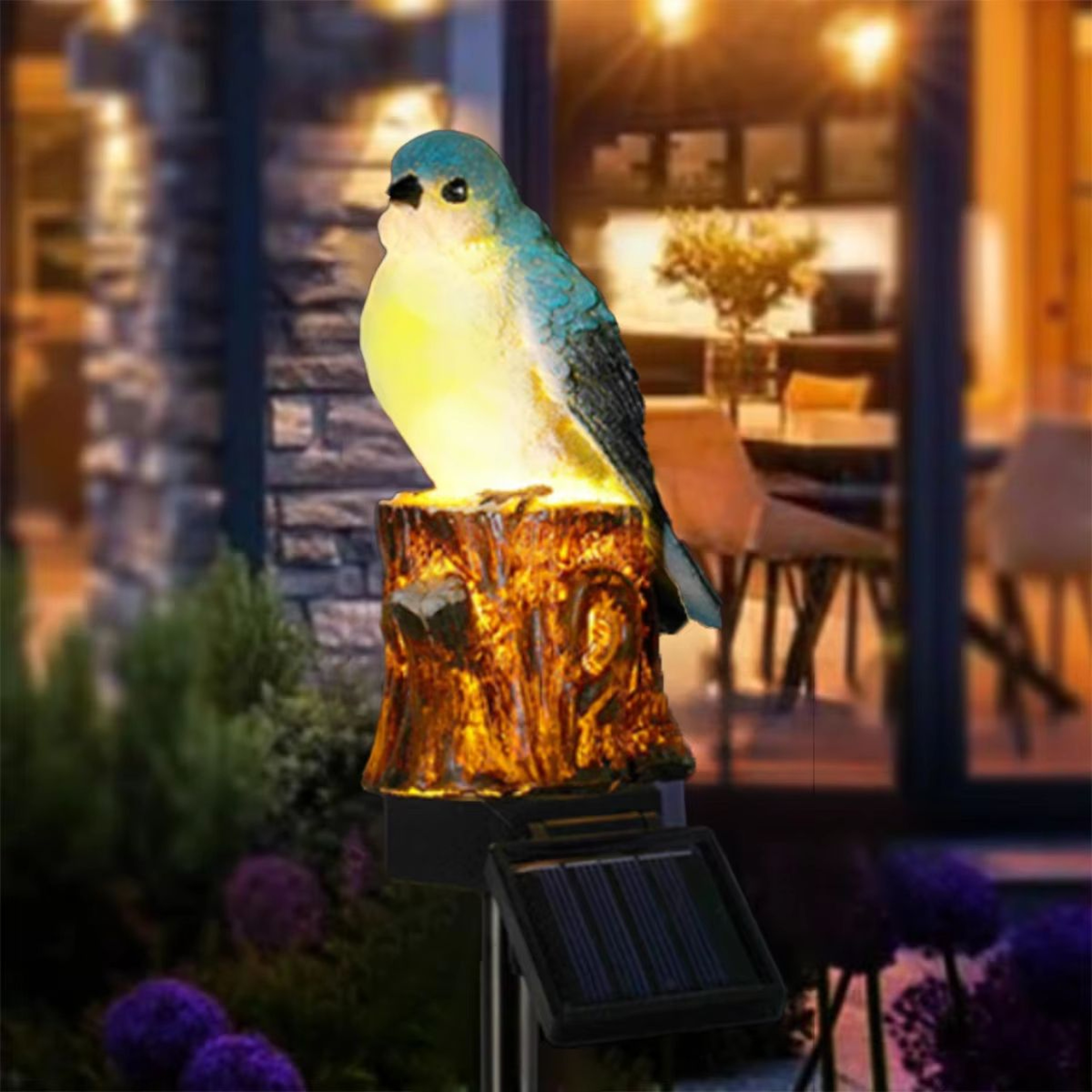 Solar Decorative Animal Garden Lights Waterproof Outdoor Figurine Lawn Lights 9
