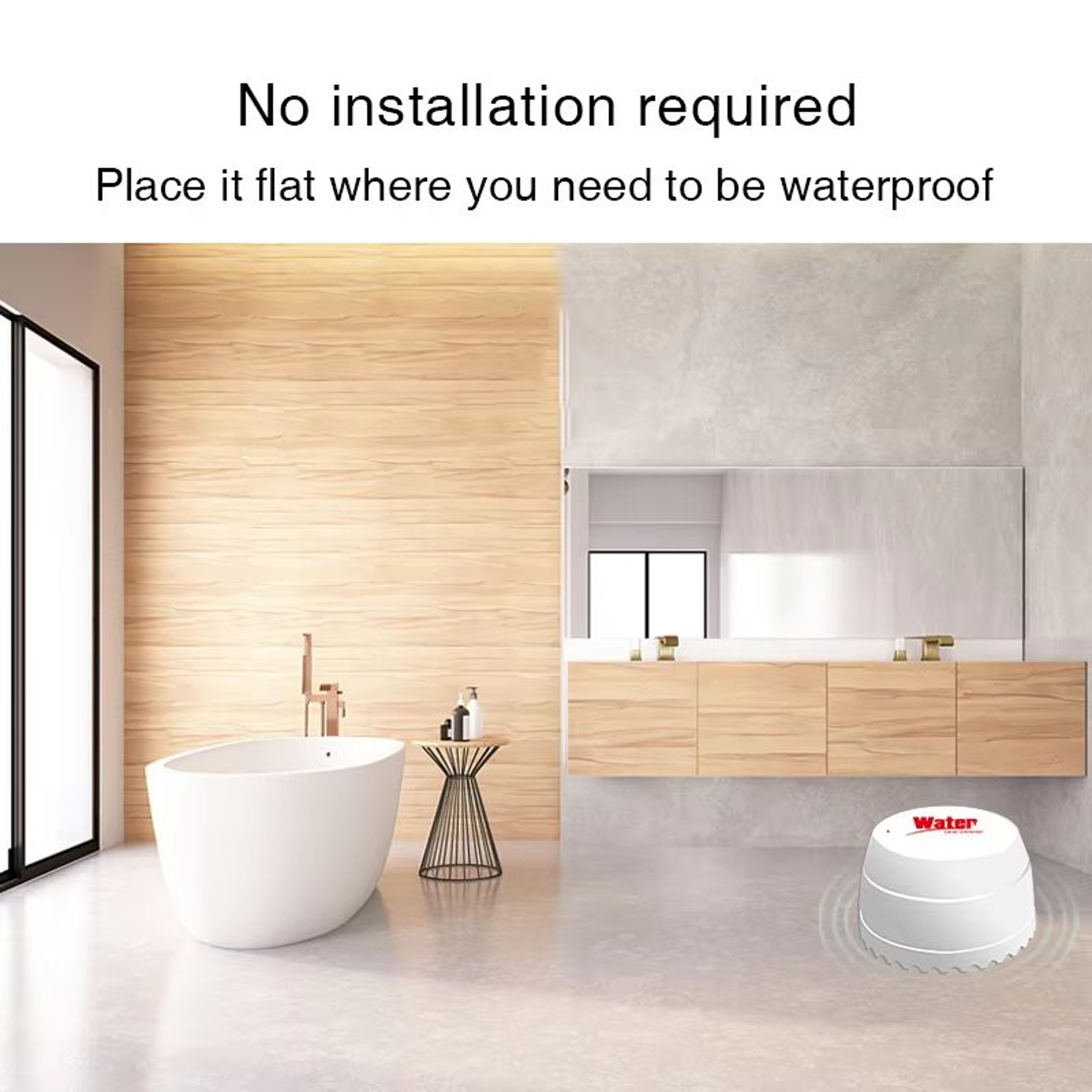 Tuya WiFi Smart Water Leak And Flood Sensor With App Alerts And AlexaGoogle Control 3
